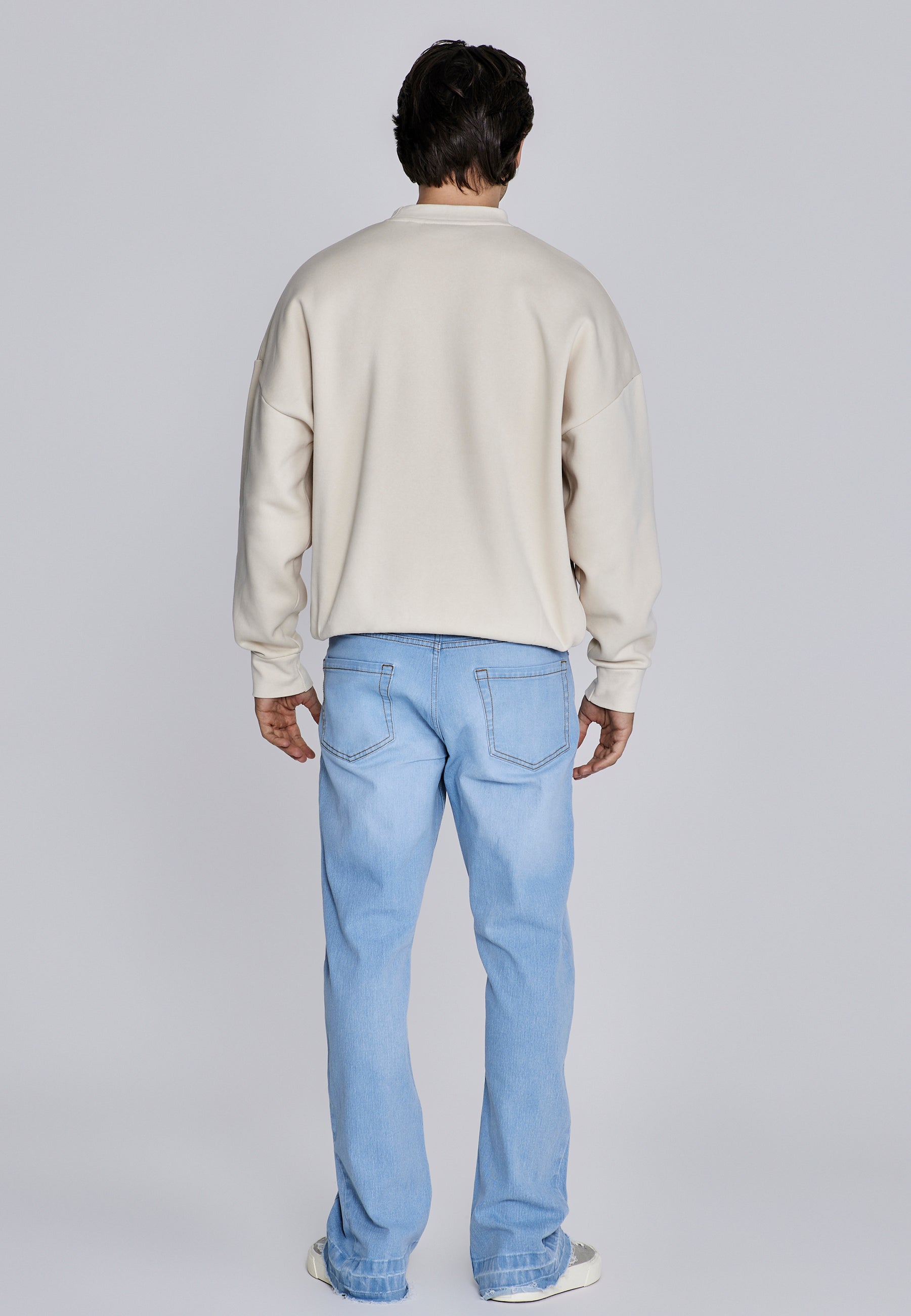 Maglione Essentials in ecru Felpe SikSilk