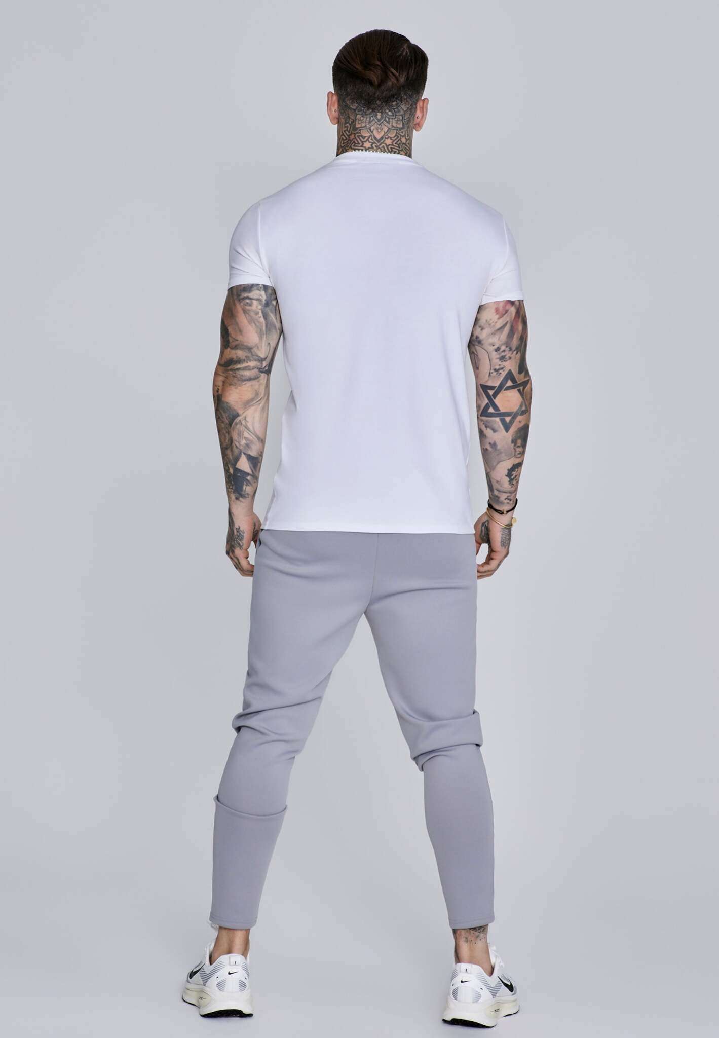 Maglietta Essentials in Bianco Magliette SikSilk
