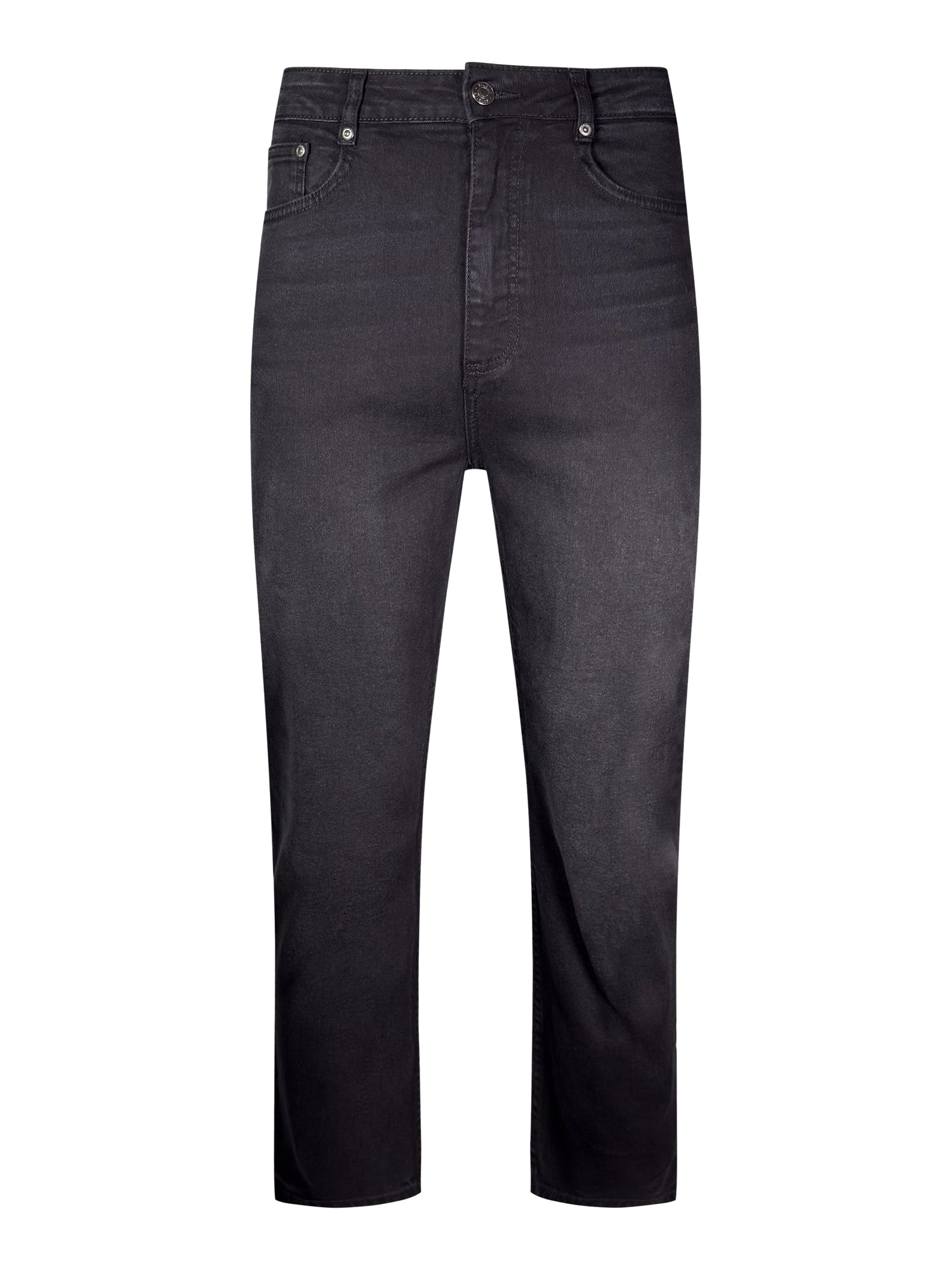 Jeans Tapered in nero lavato