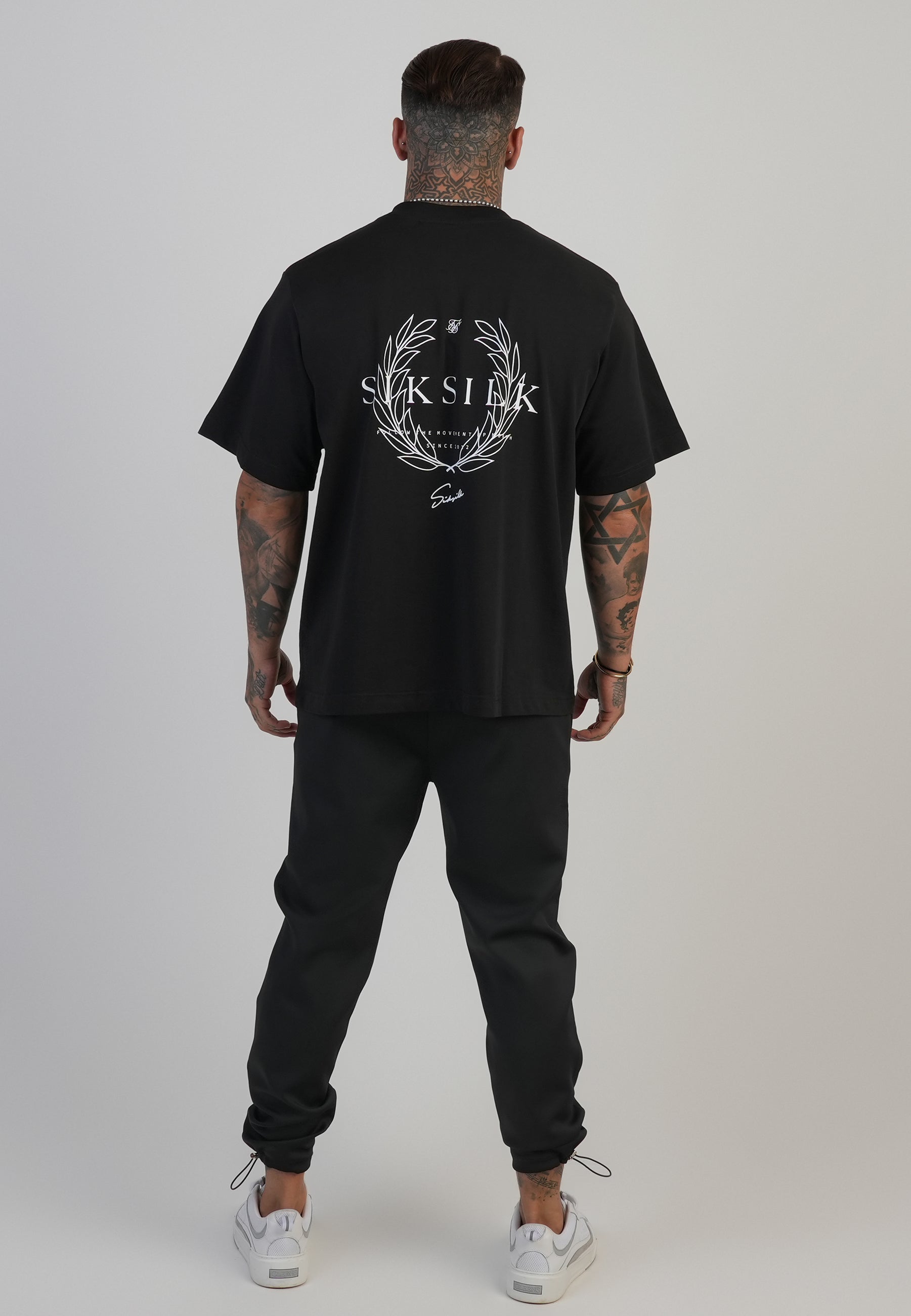 Maglietta grafica in nero Magliette SikSilk