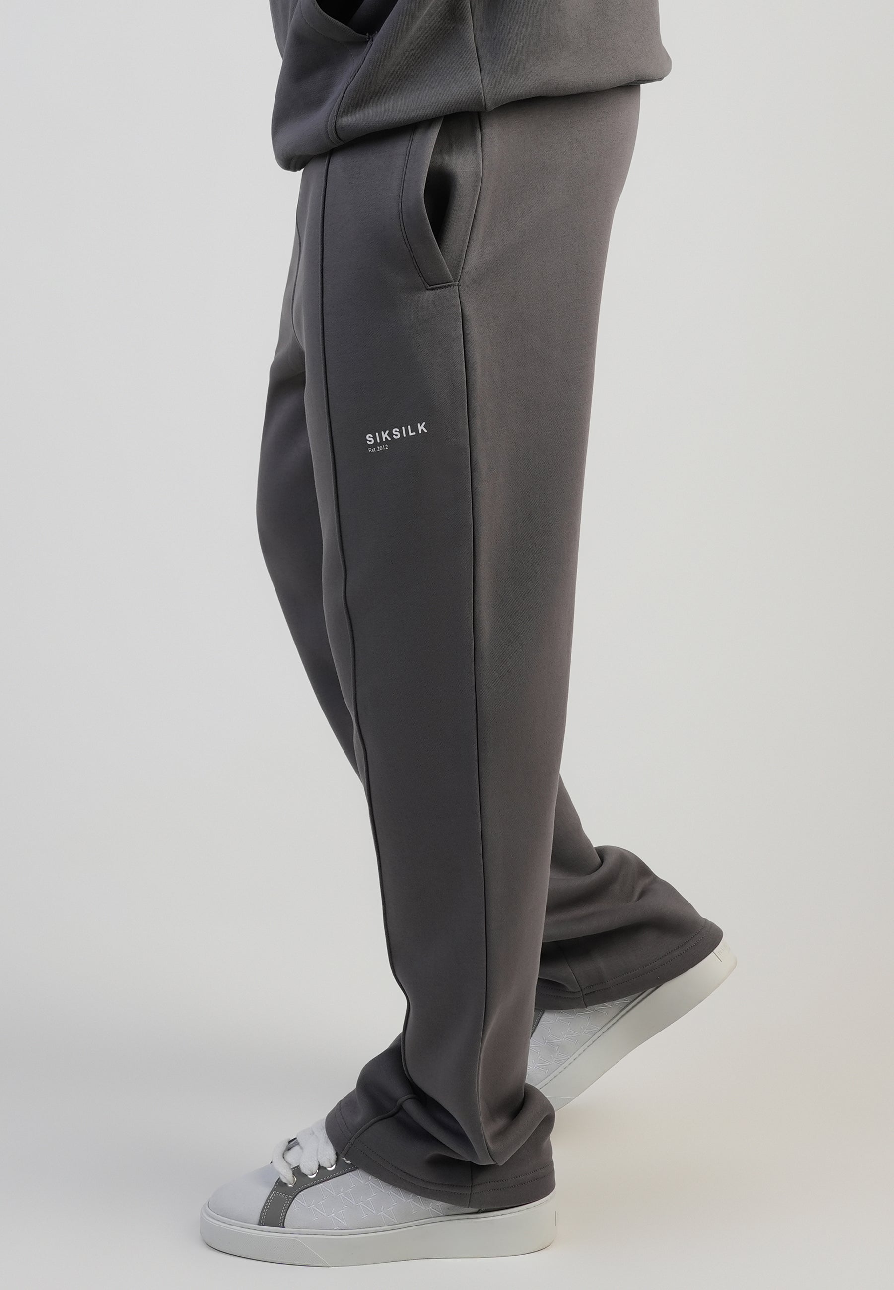 Pantaloni da corsa in grigio Pantaloni SikSilk