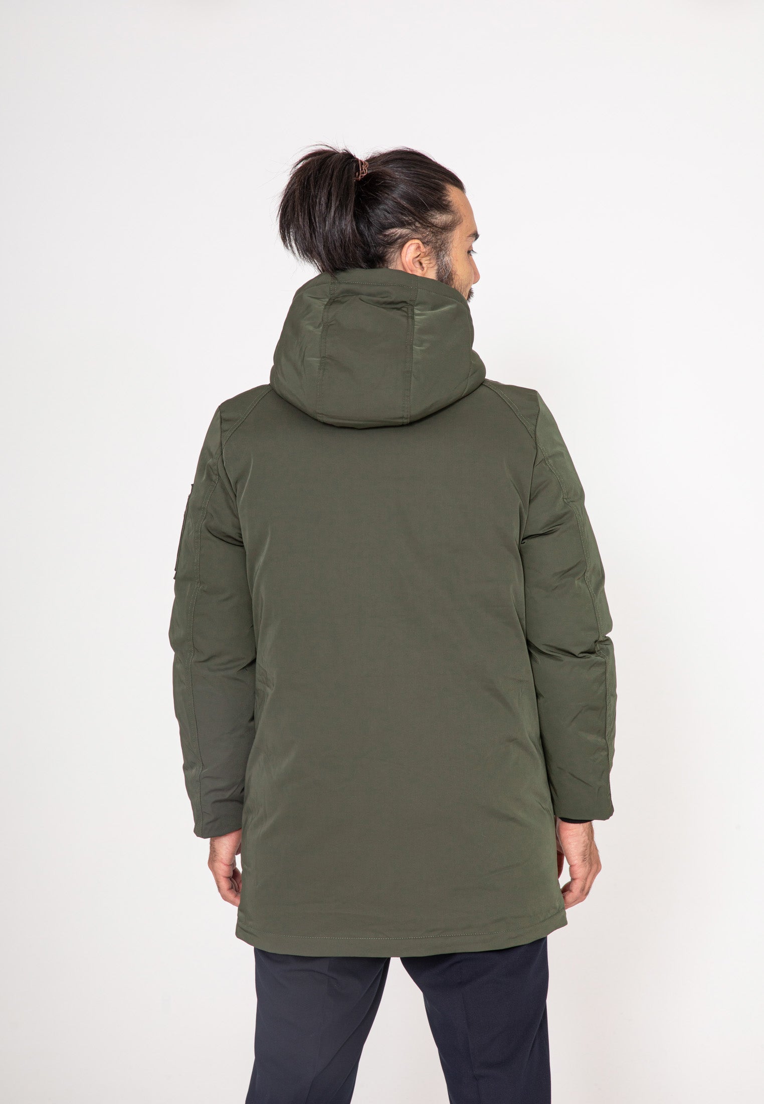 Giacca lunga Telluride M in D.Khaki Jackets Bombers Original