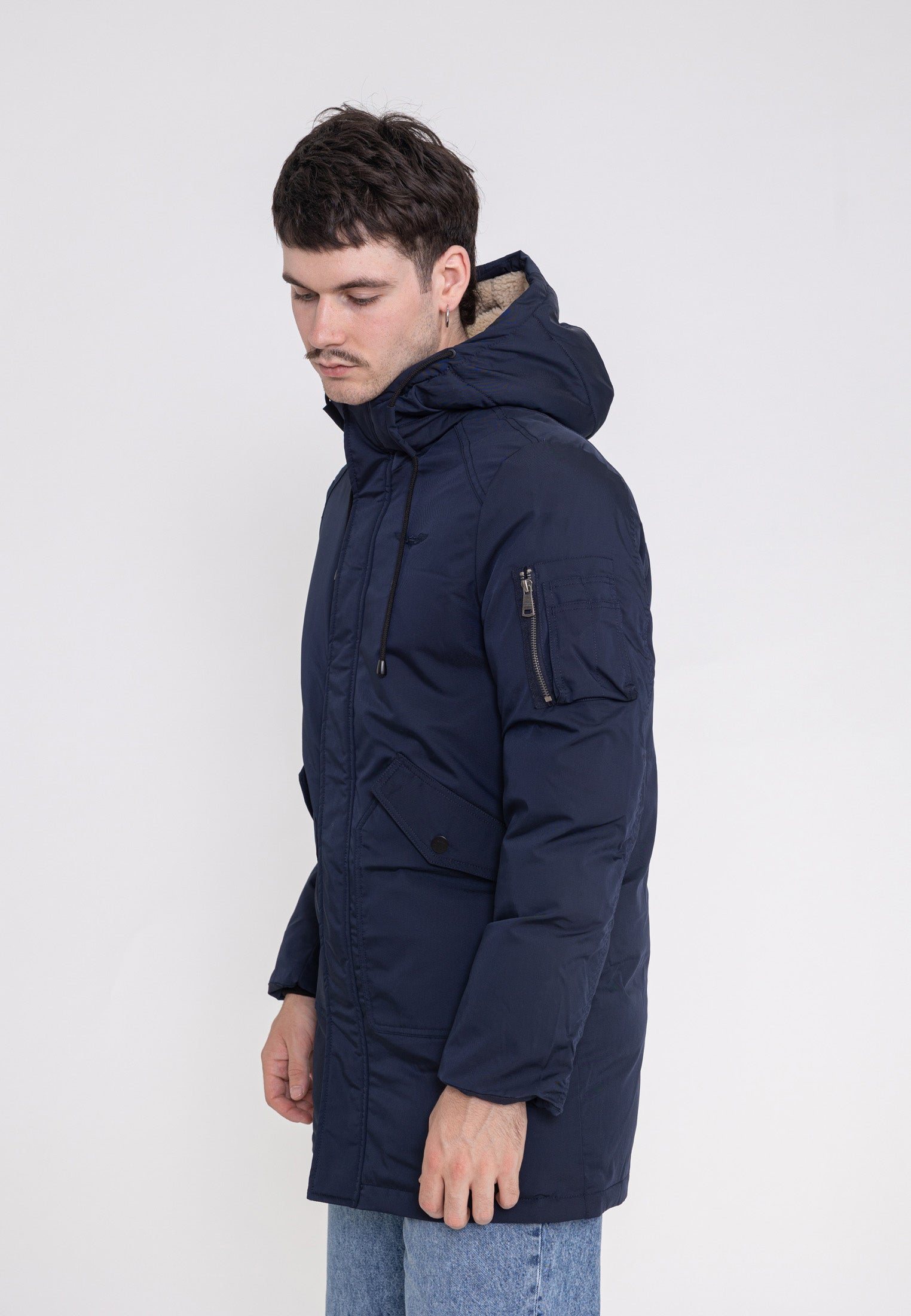 Giacca lunga Telluride M in Navy Bombers Original