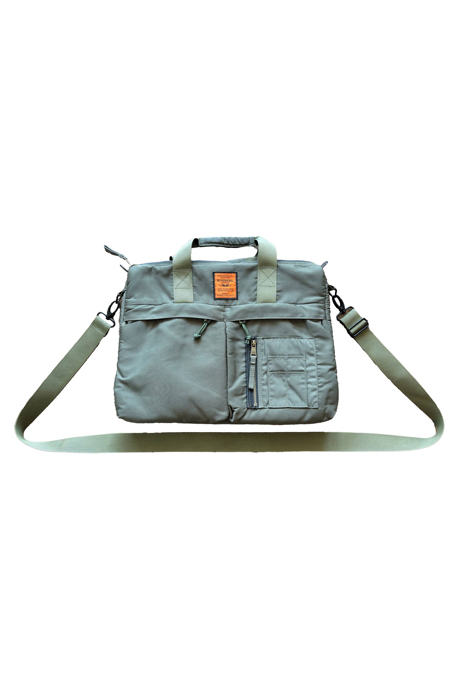 Borsa Traveller U in Kaki Borse Bombers Original