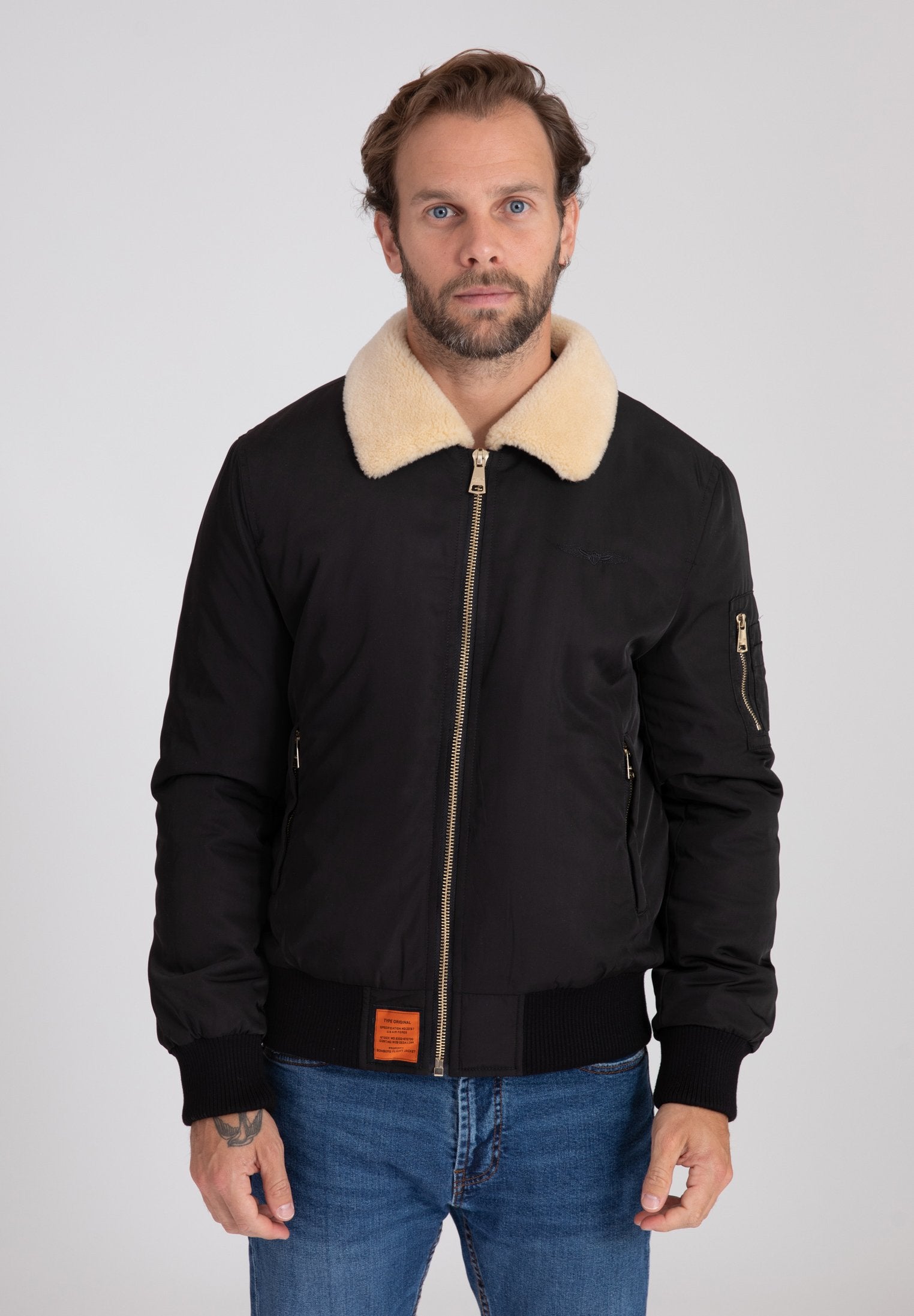 Giacca bomber Versmold M in Nero Giacche Bombers Original