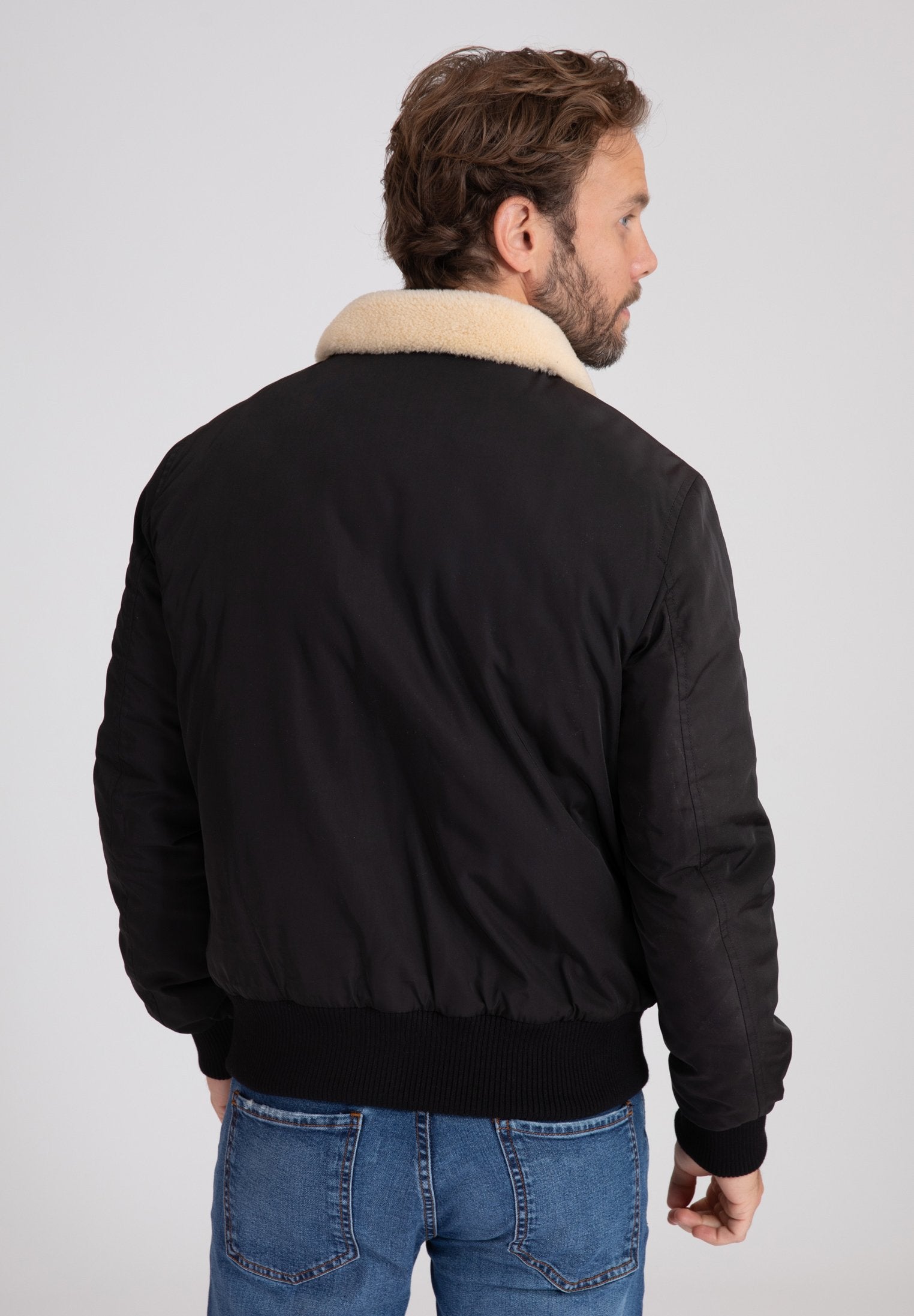 Giacca bomber Versmold M in Nero Giacche Bombers Original