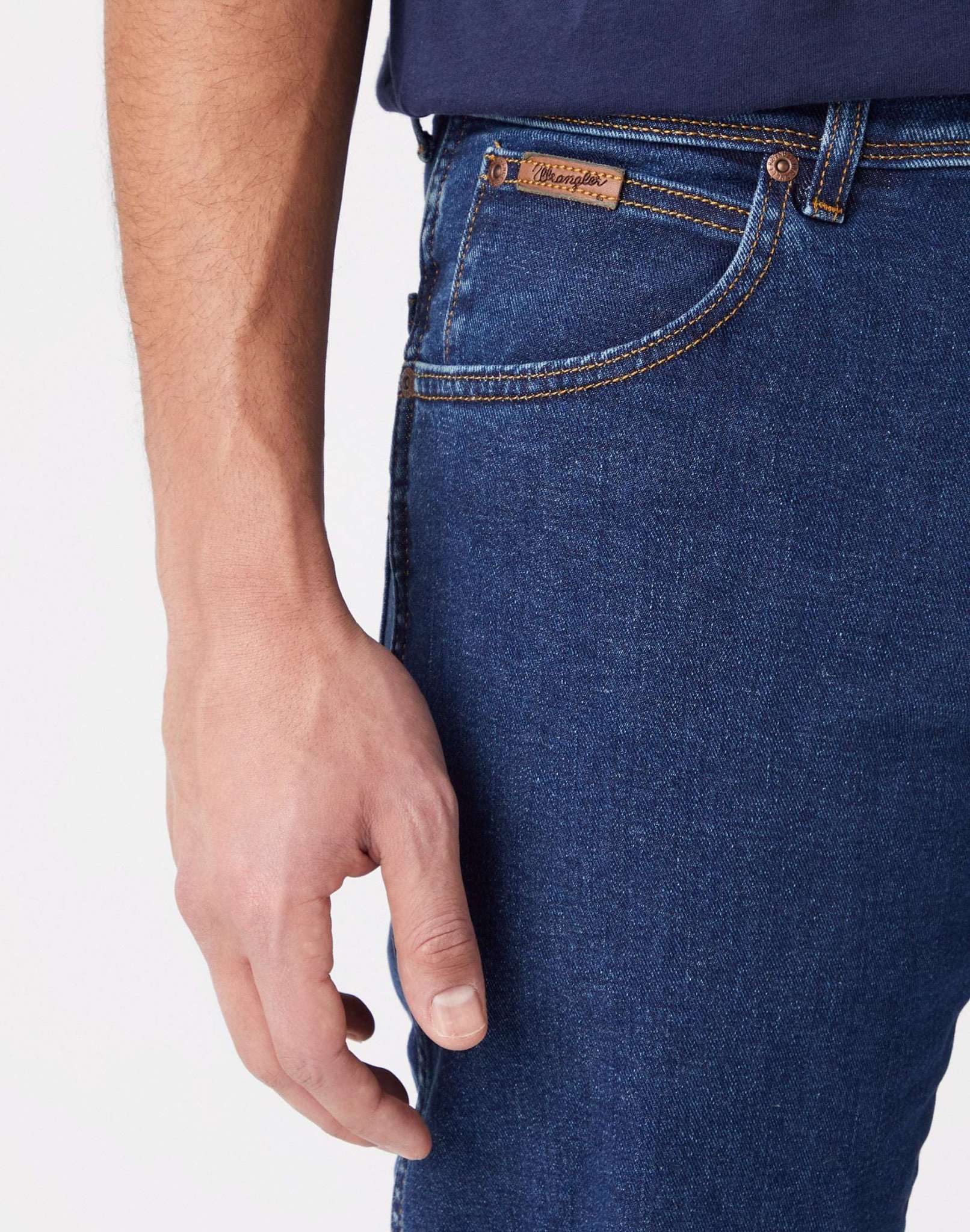 Jeans Texas Medium Stretch in Darkstone Wrangler