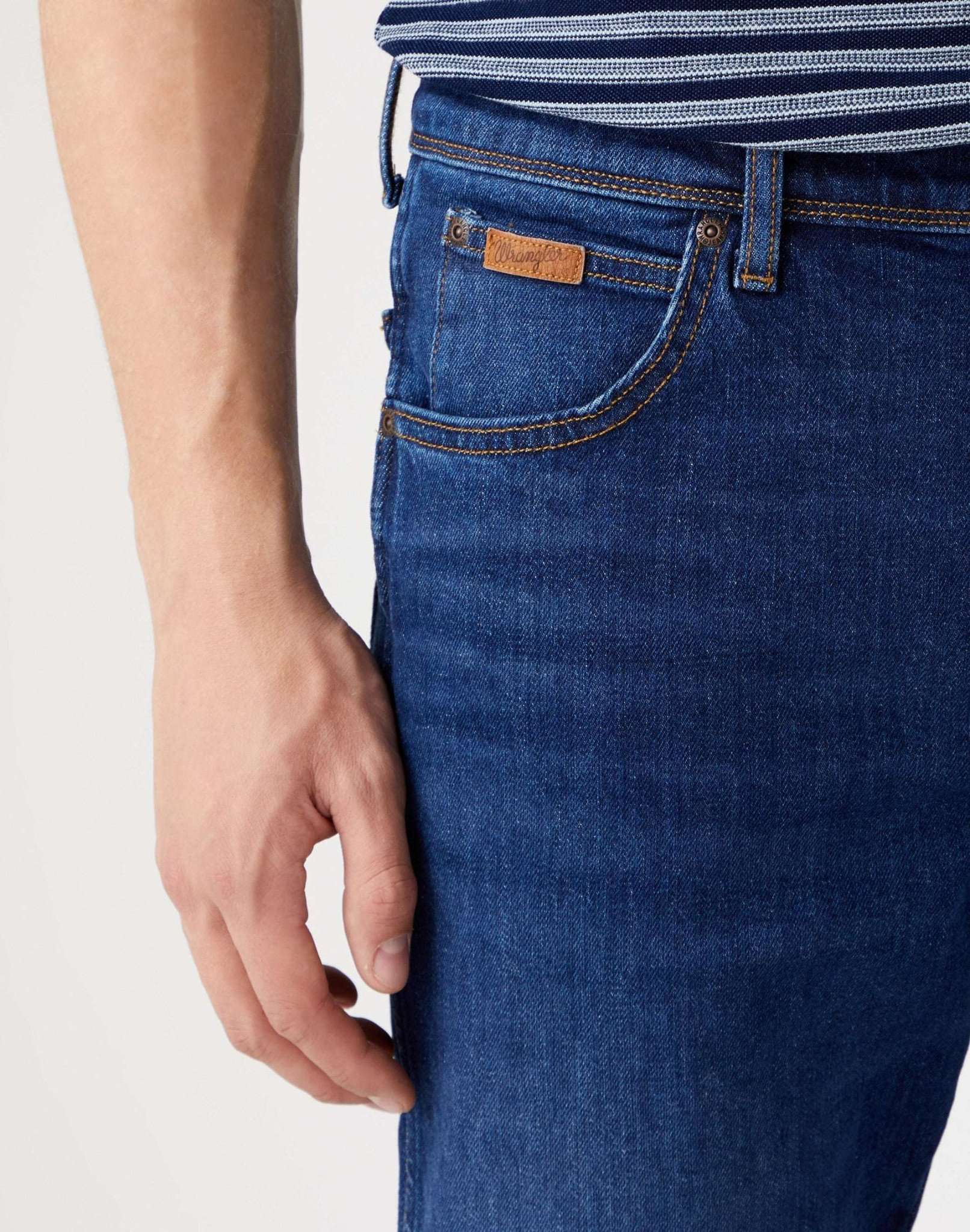 Jeans Texas Low Stretch in Dancing Water Wrangler