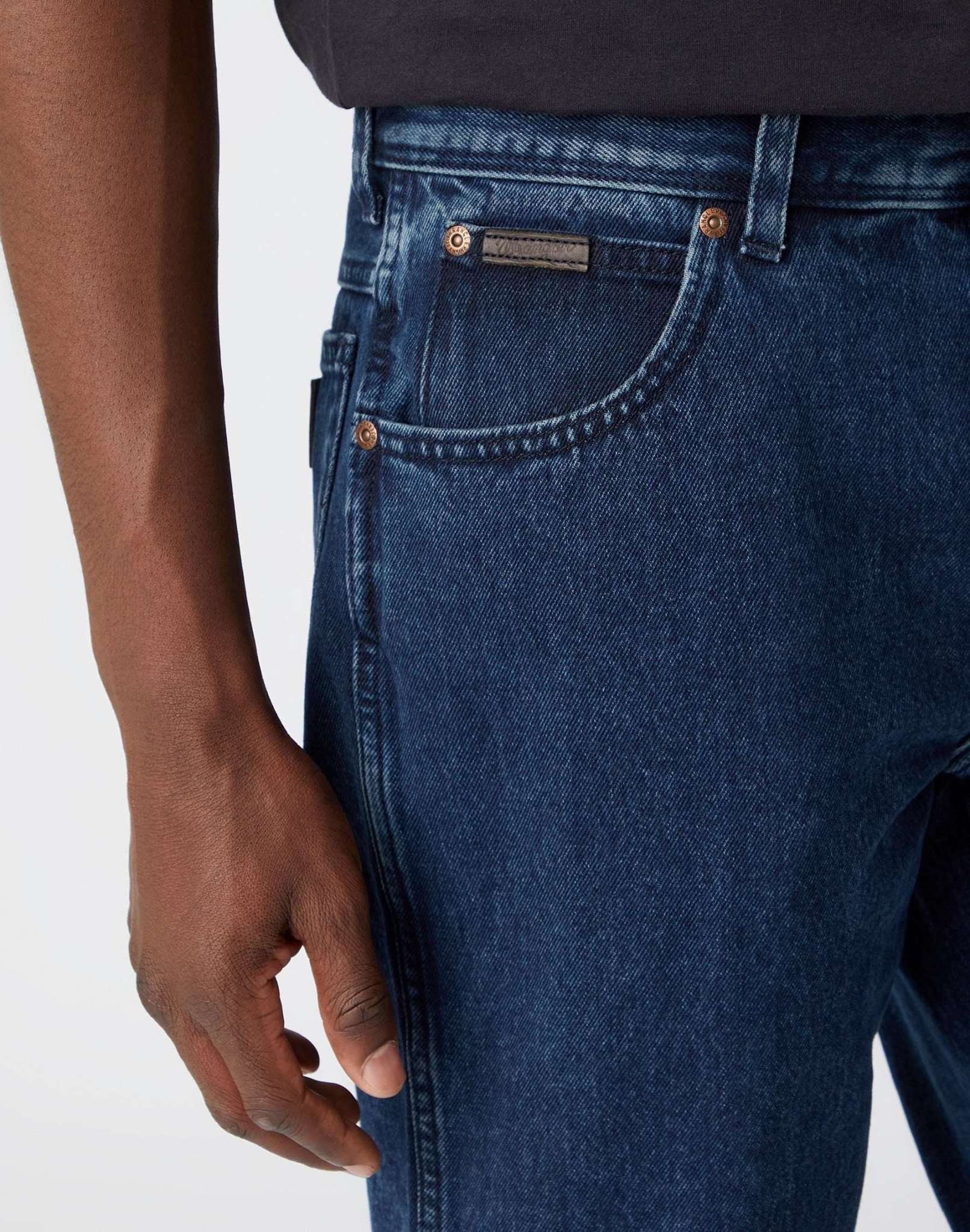 Texas non Stretch in Jeans Stone blu carbone Wrangler