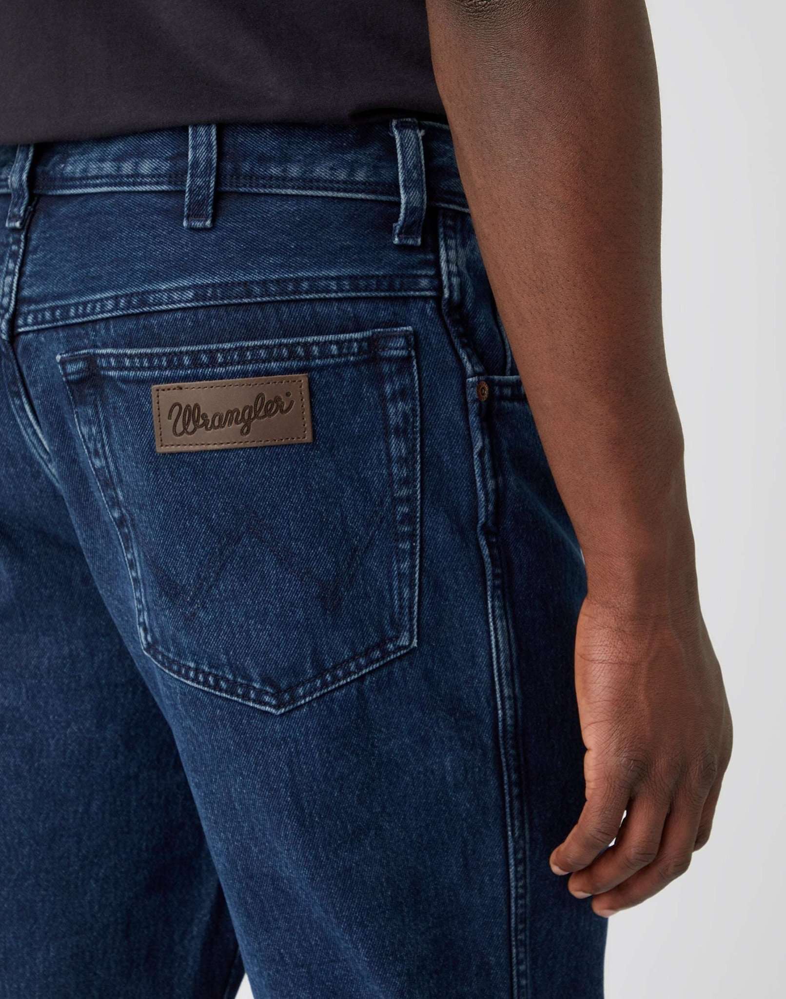 Texas non Stretch in Jeans Stone blu carbone Wrangler