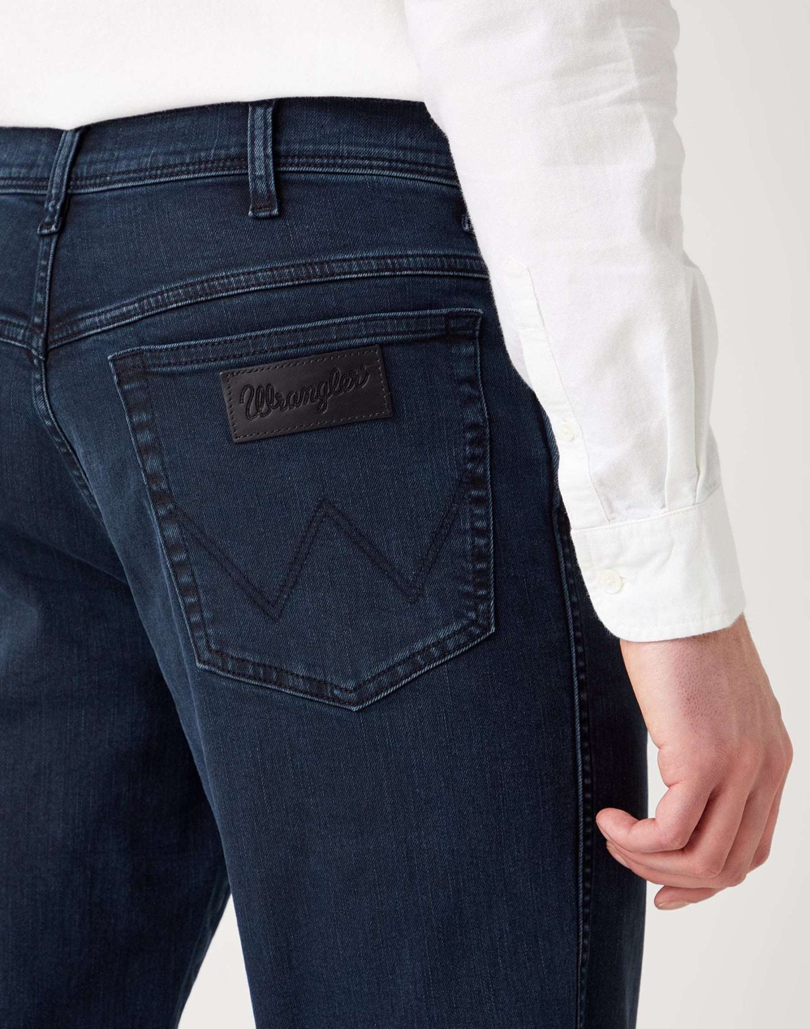 Jeans Texas Slim Medium Stretch in Bruised River Wrangler