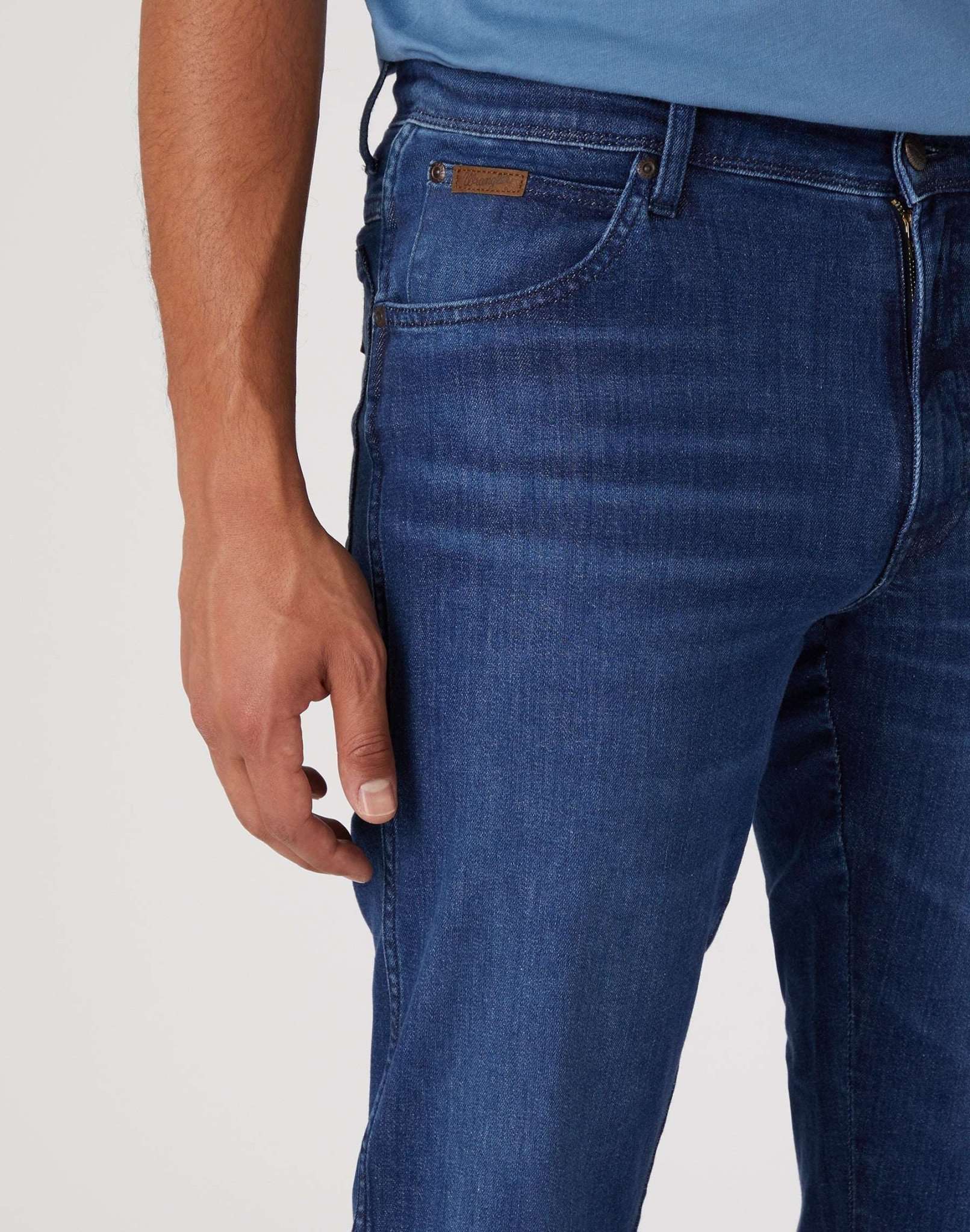 Jeans Texas Slim Medium Stretch in Free Way Wrangler