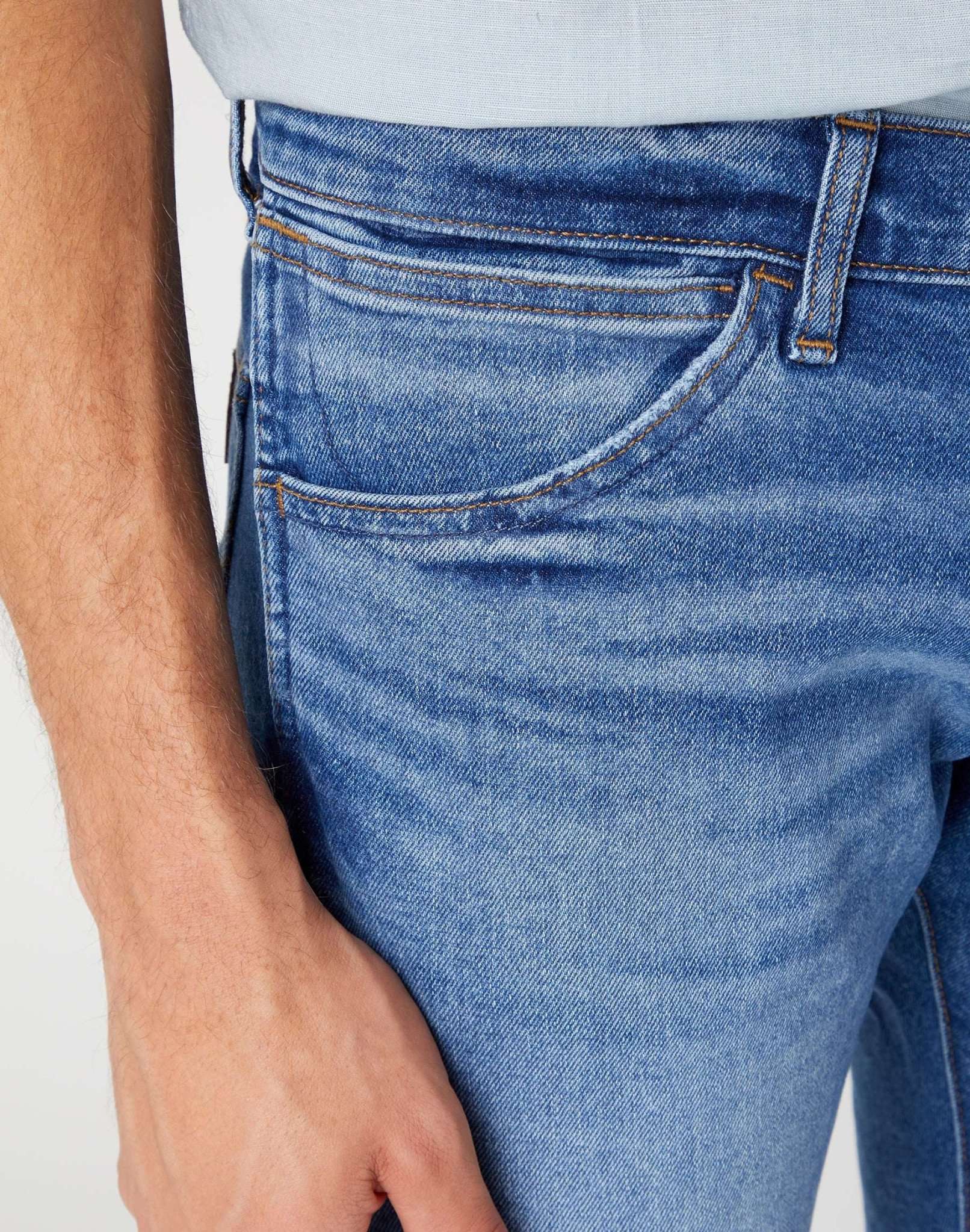Jeans Bryson Low Stretch in Smoke Sea Wrangler
