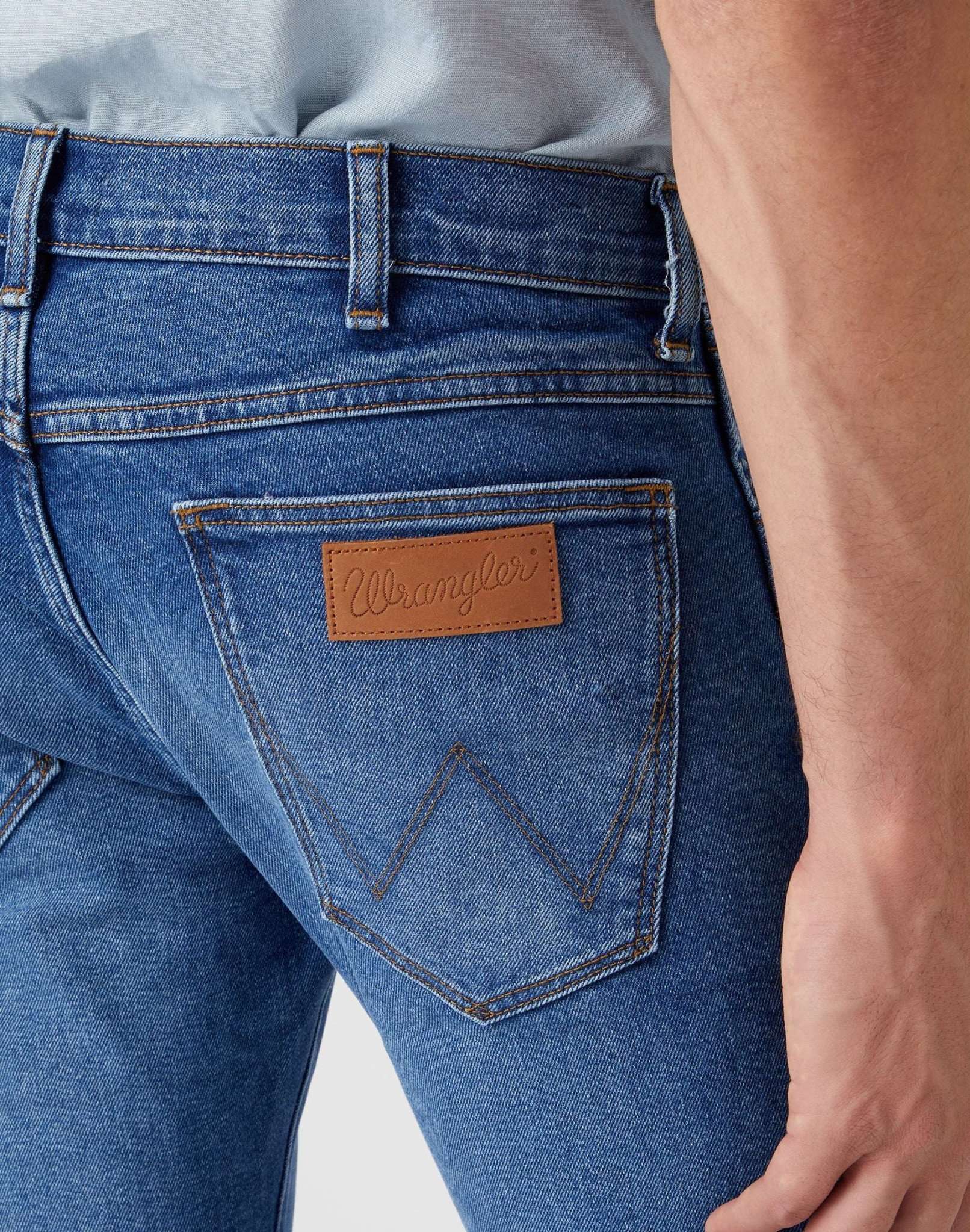 Jeans Bryson Low Stretch in Smoke Sea Wrangler