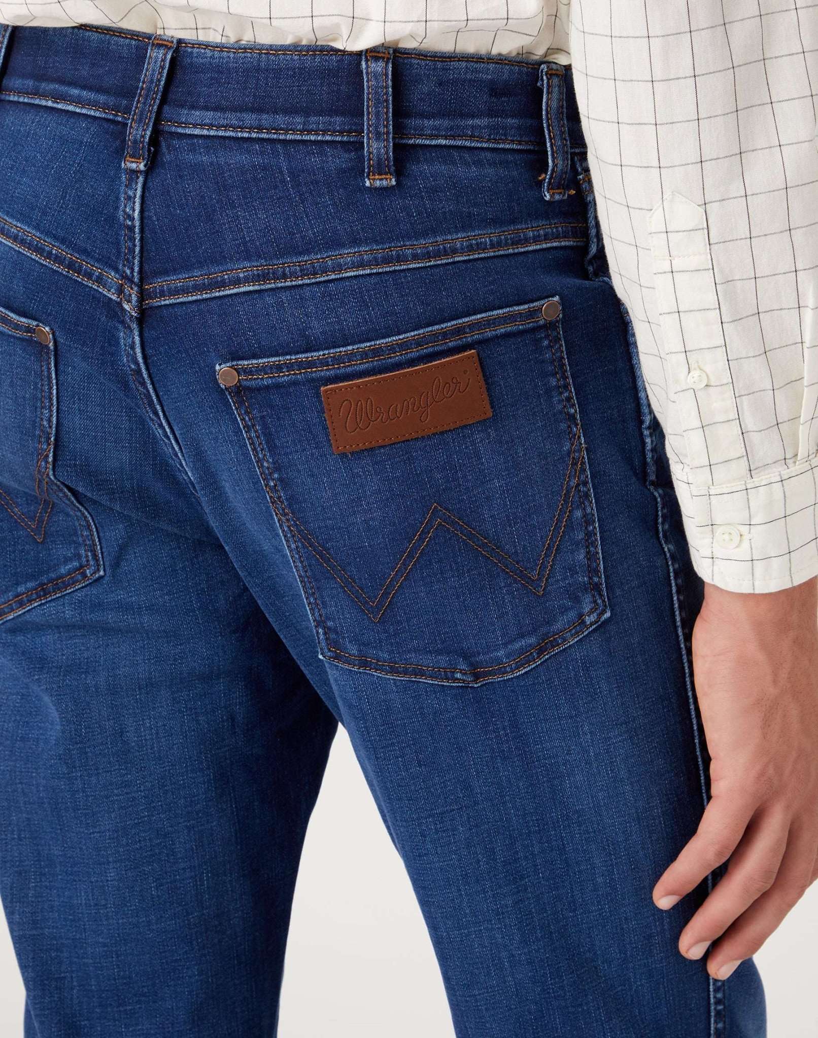 River in jeans Rodeo Bull Wrangler