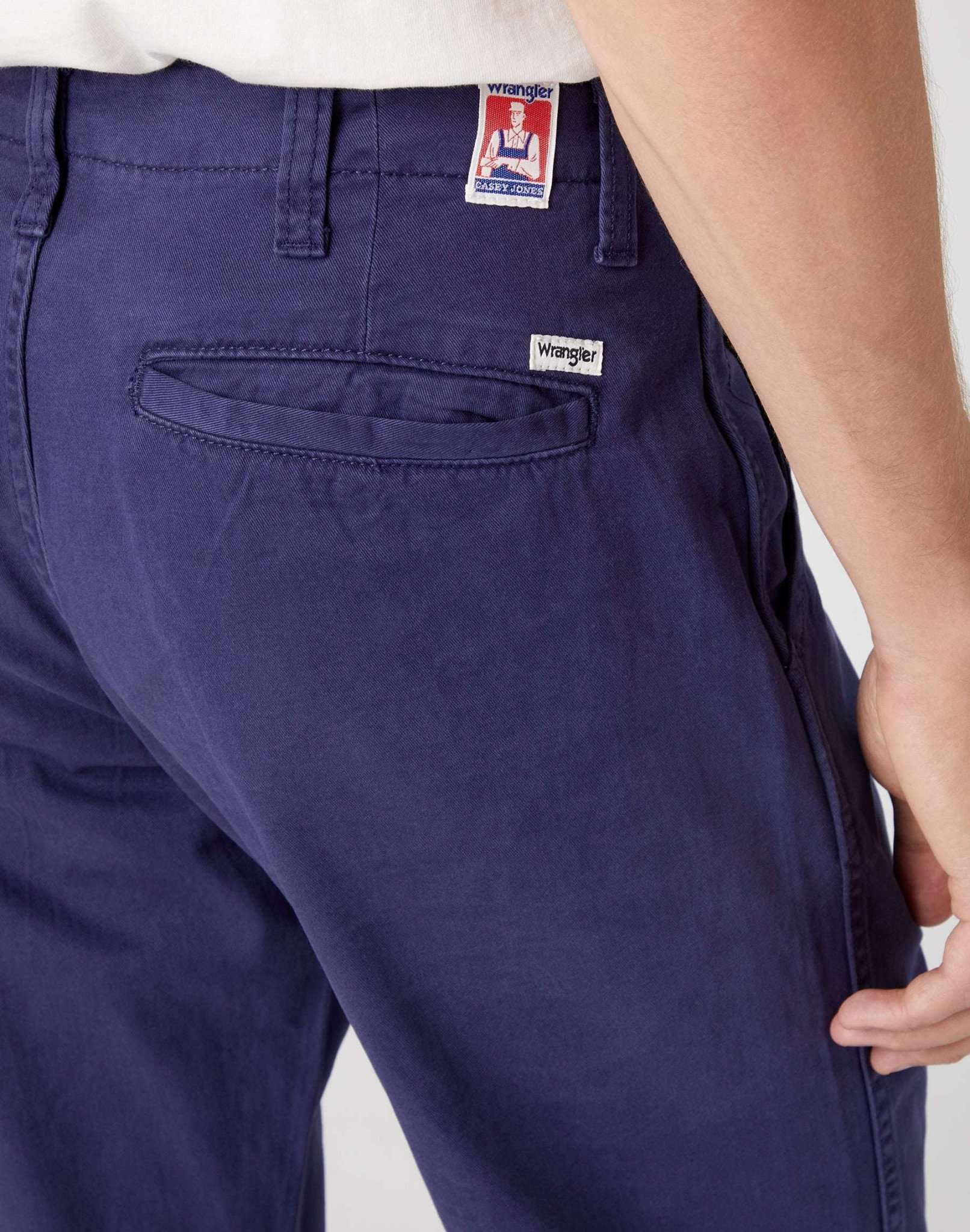 Pantaloni Casey Jones Chino in Eclipse Wrangler