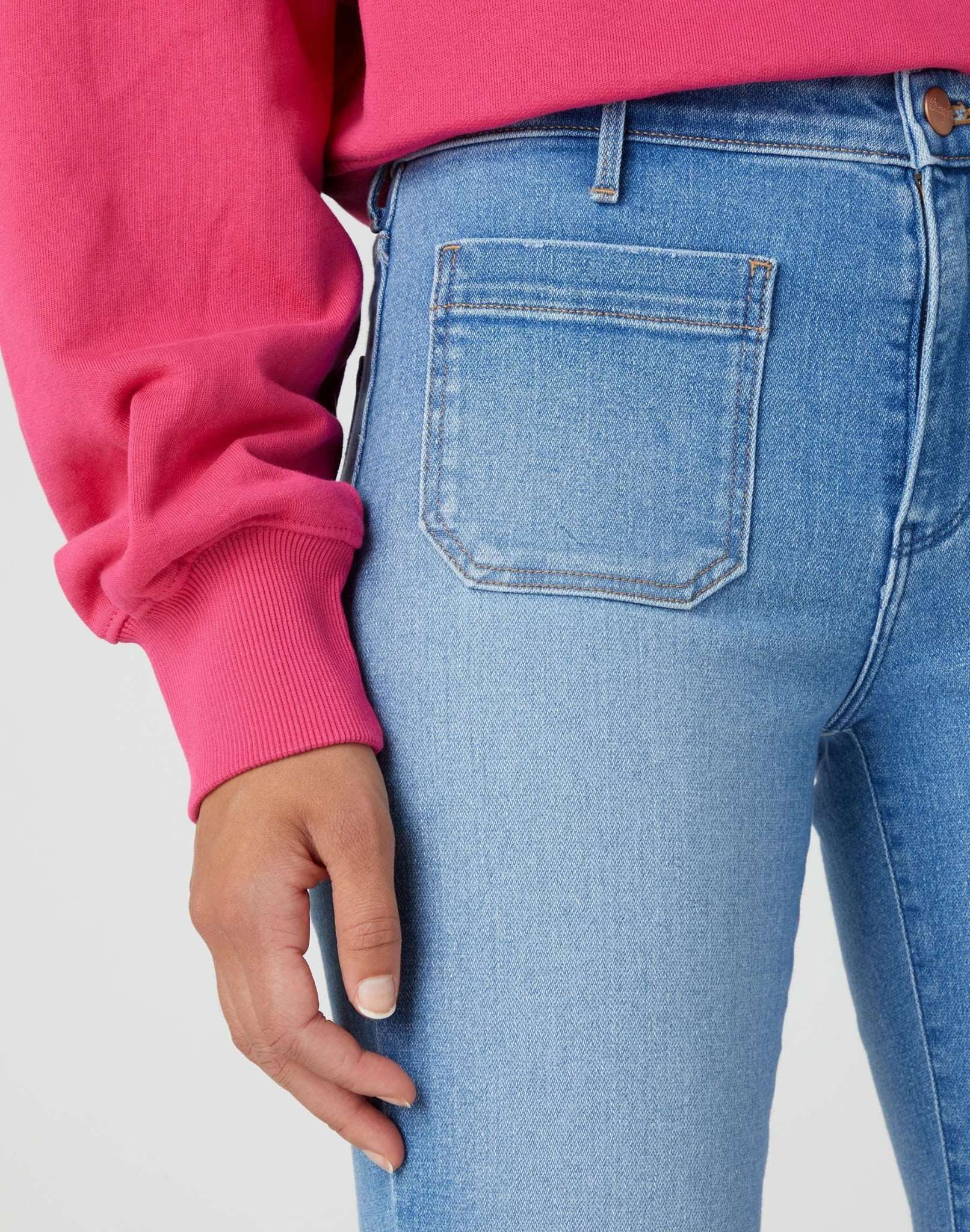 Jeans Flare in Hazel Wrangler