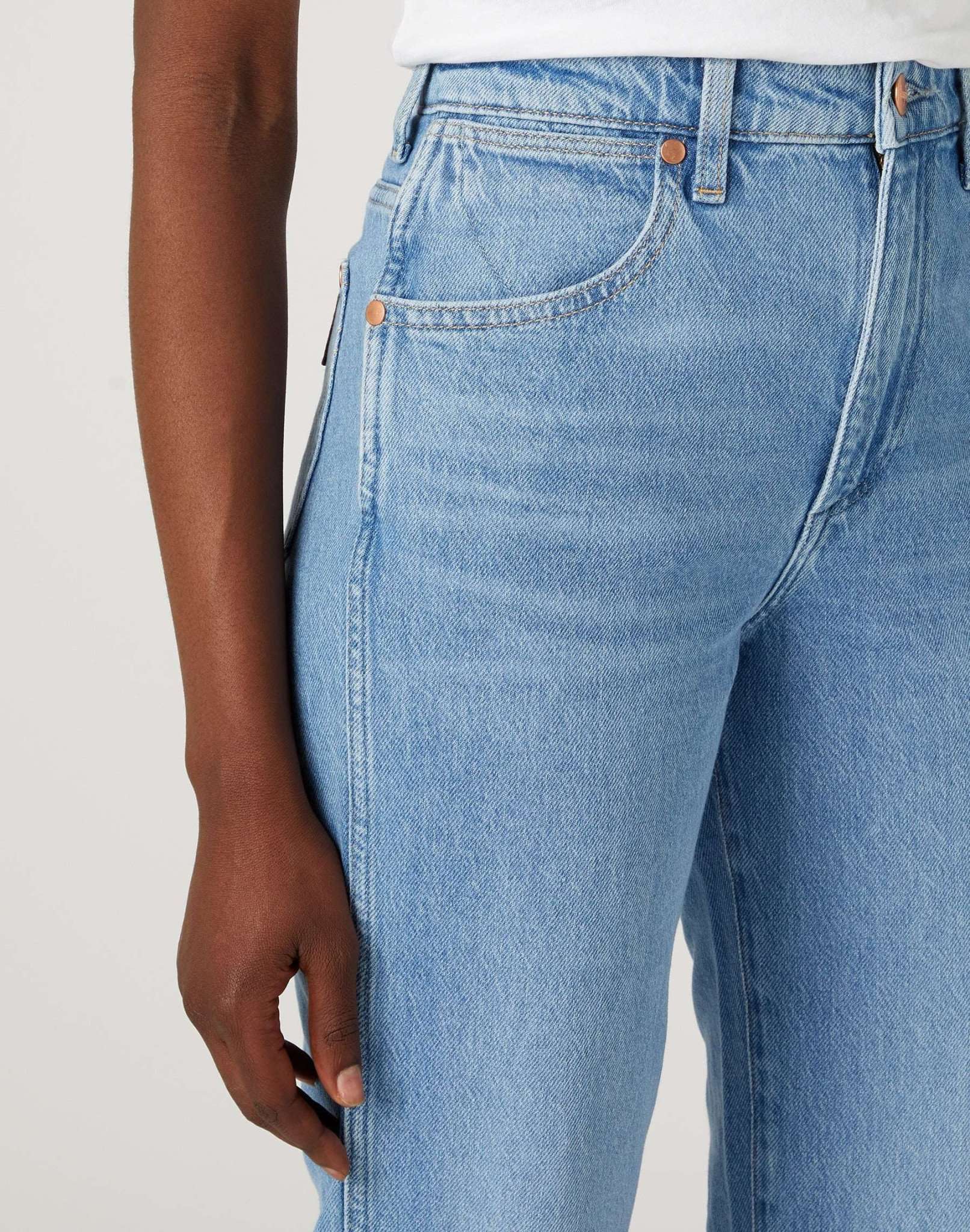 Jeans Wrangler dritti in Supertubes