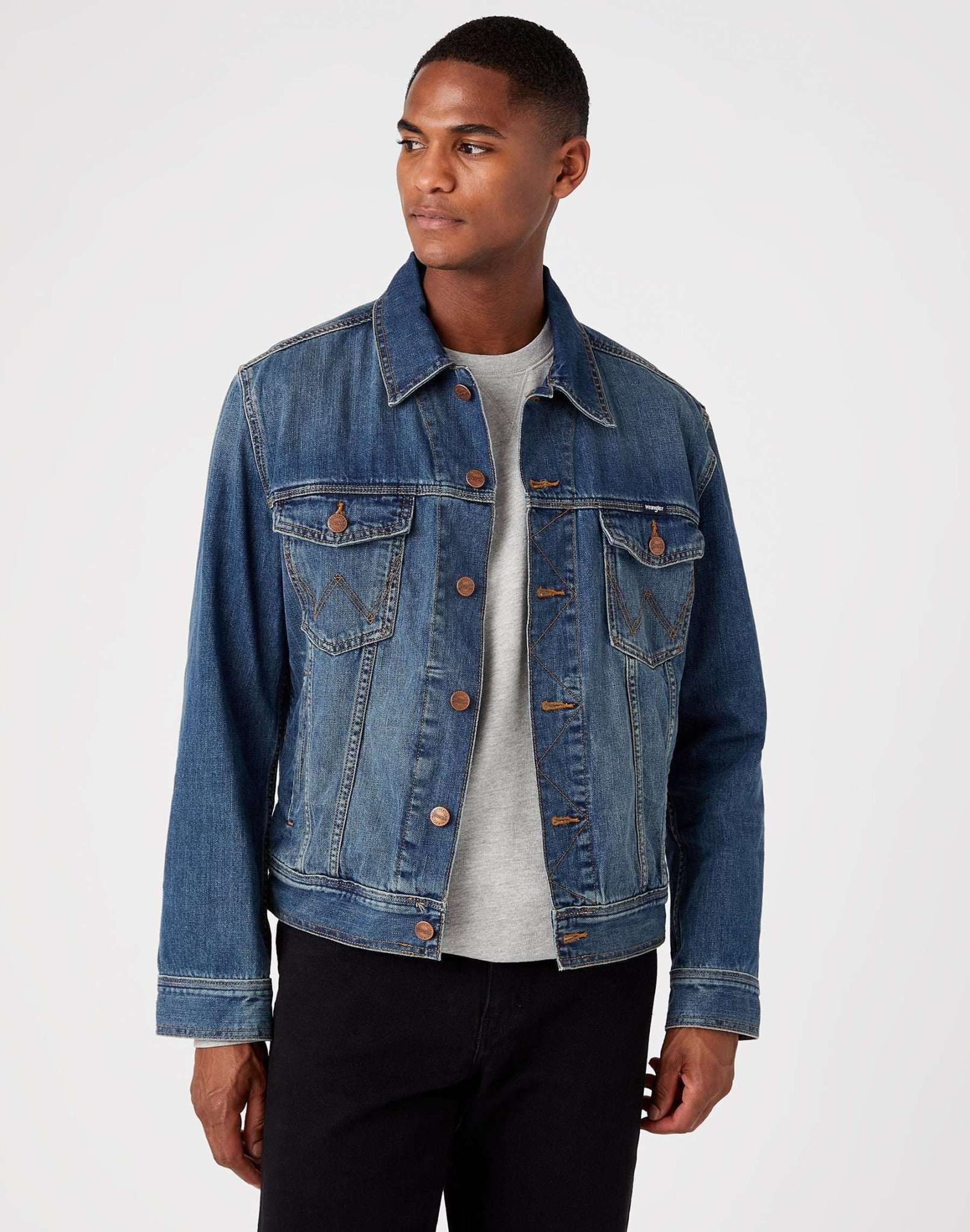 Giacca classica in pietra media Giacche Wrangler