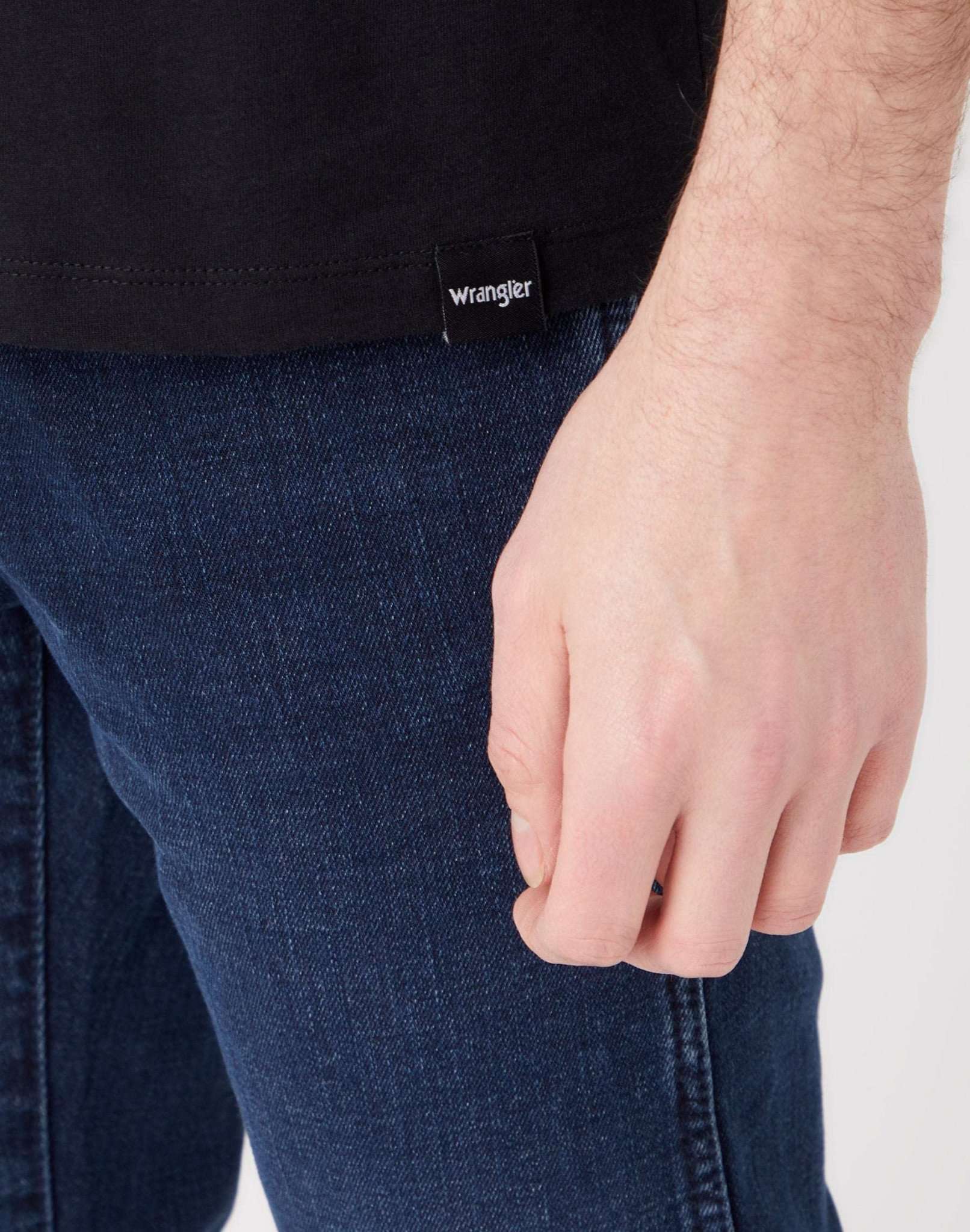 2 Pack Tee in Nero/Bianco Magliette Wrangler
