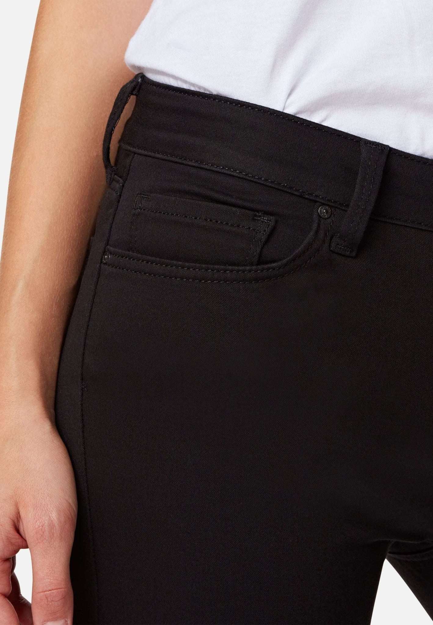 Adriana in jeans Double Black Str Mavi