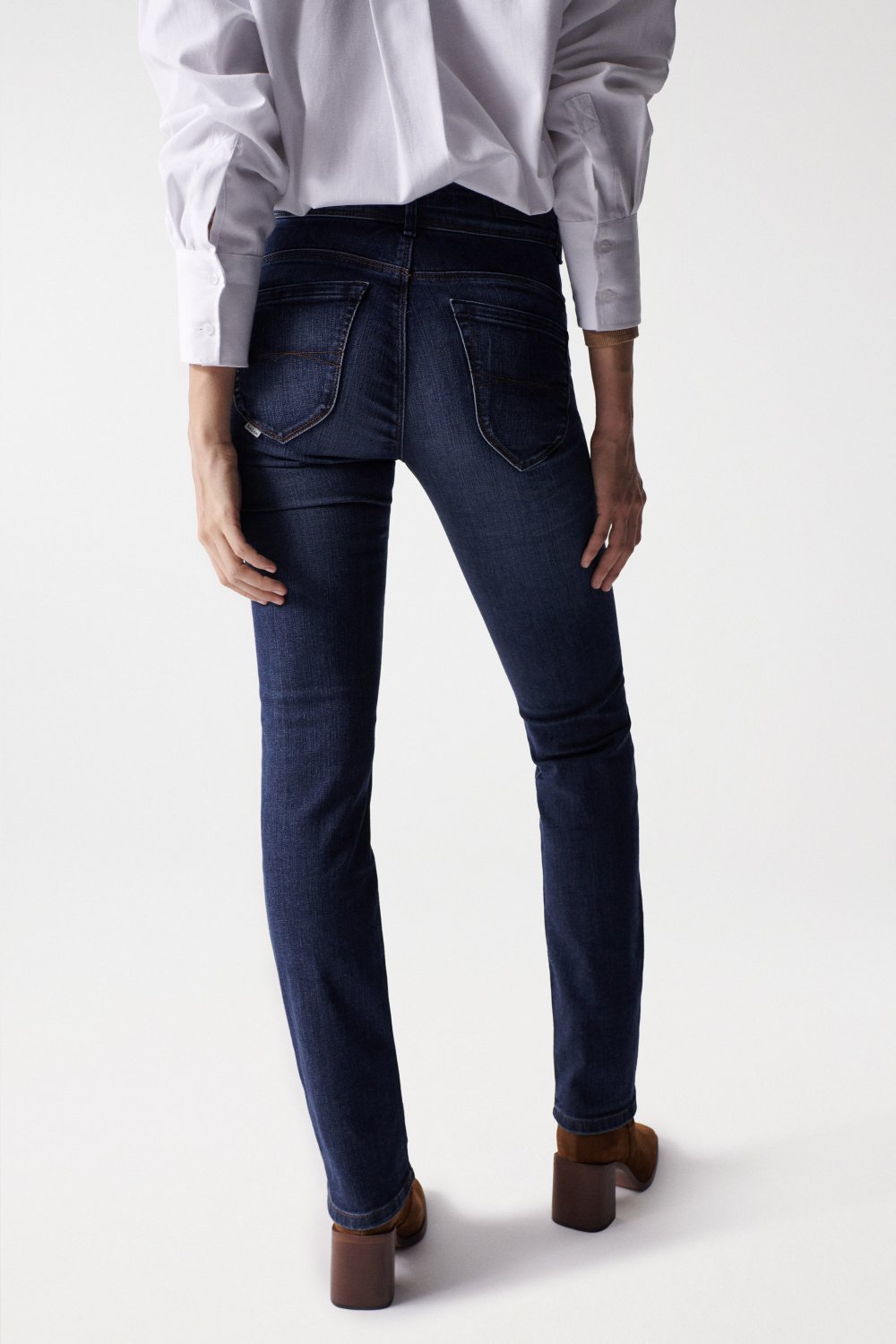 Jeans Secret Slim Push-In lavaggio medio Salsa Jeans