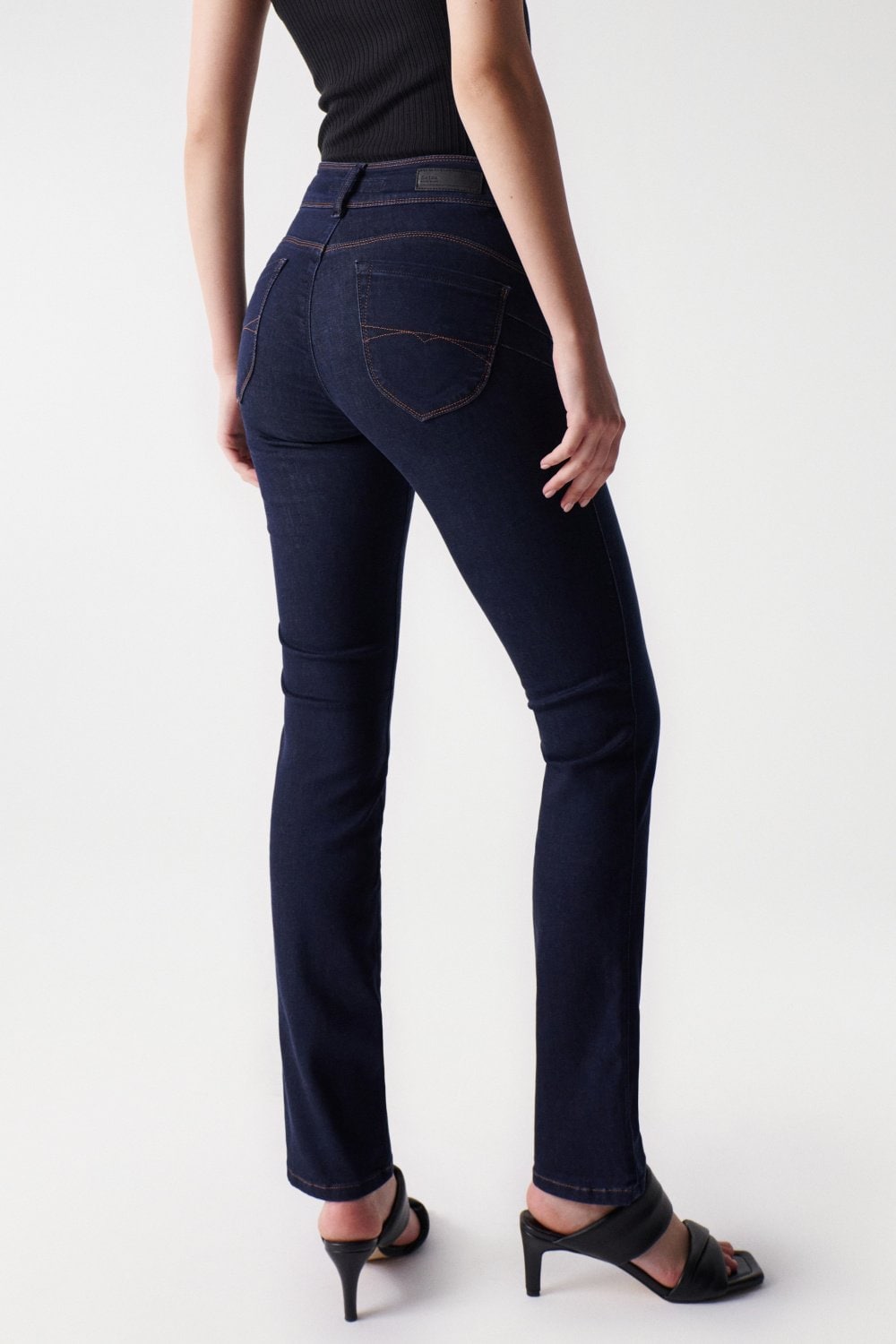 Jeans Secret Slim Push-In lavaggio scuro Salsa Jeans
