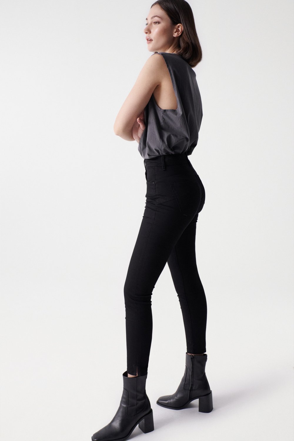 Jeans neri push-in Secret Glamour Salsa Jeans