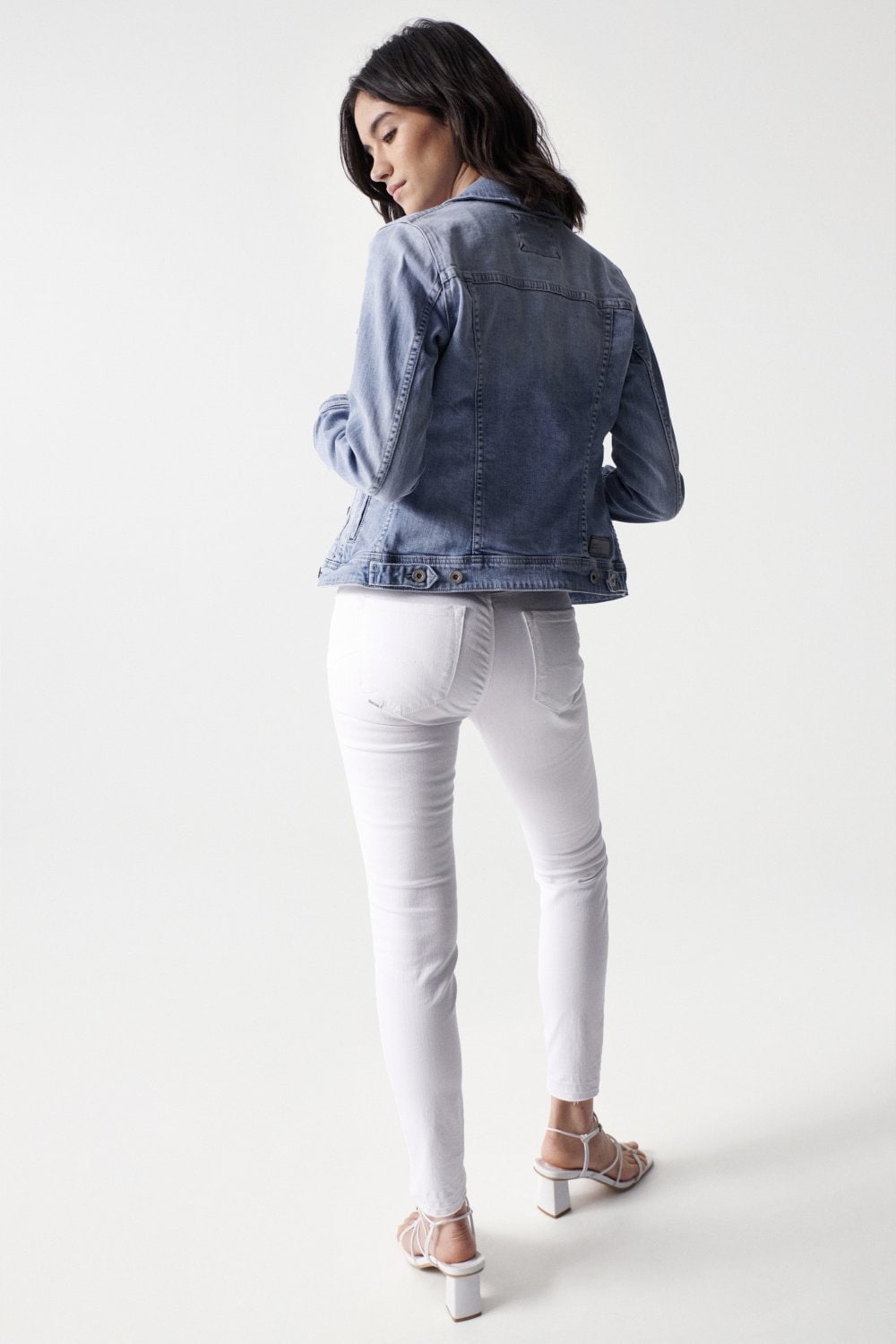 Giacca Trucker in denim in media Giacche leggere Salsa Jeans