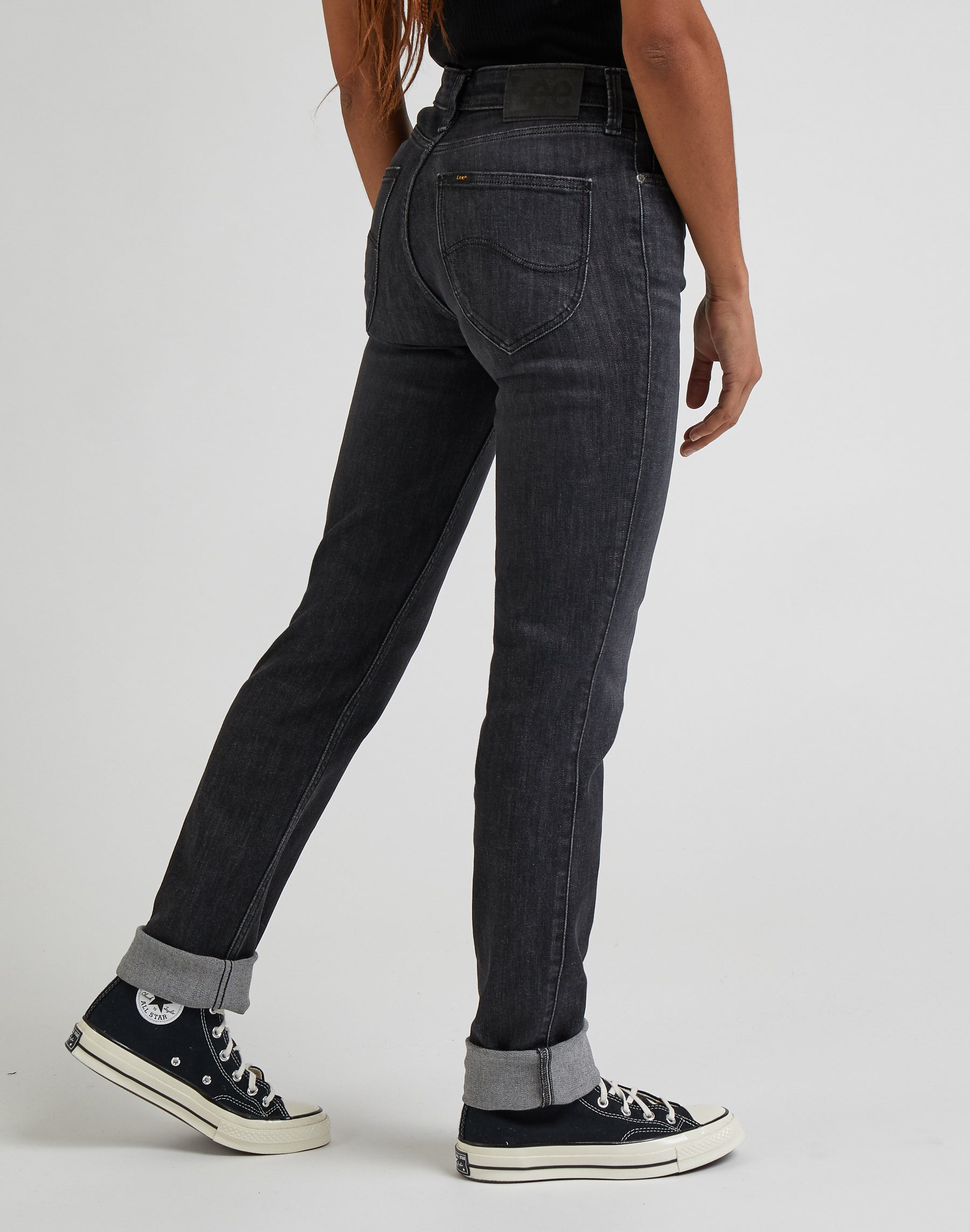 Jeans Marion Straight in Middle Of The Night Lee