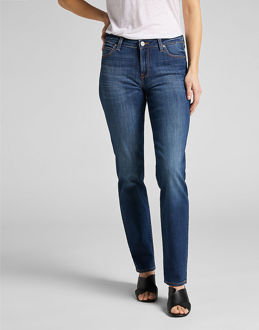 Jeans Marion Straight in Night Sky Lee