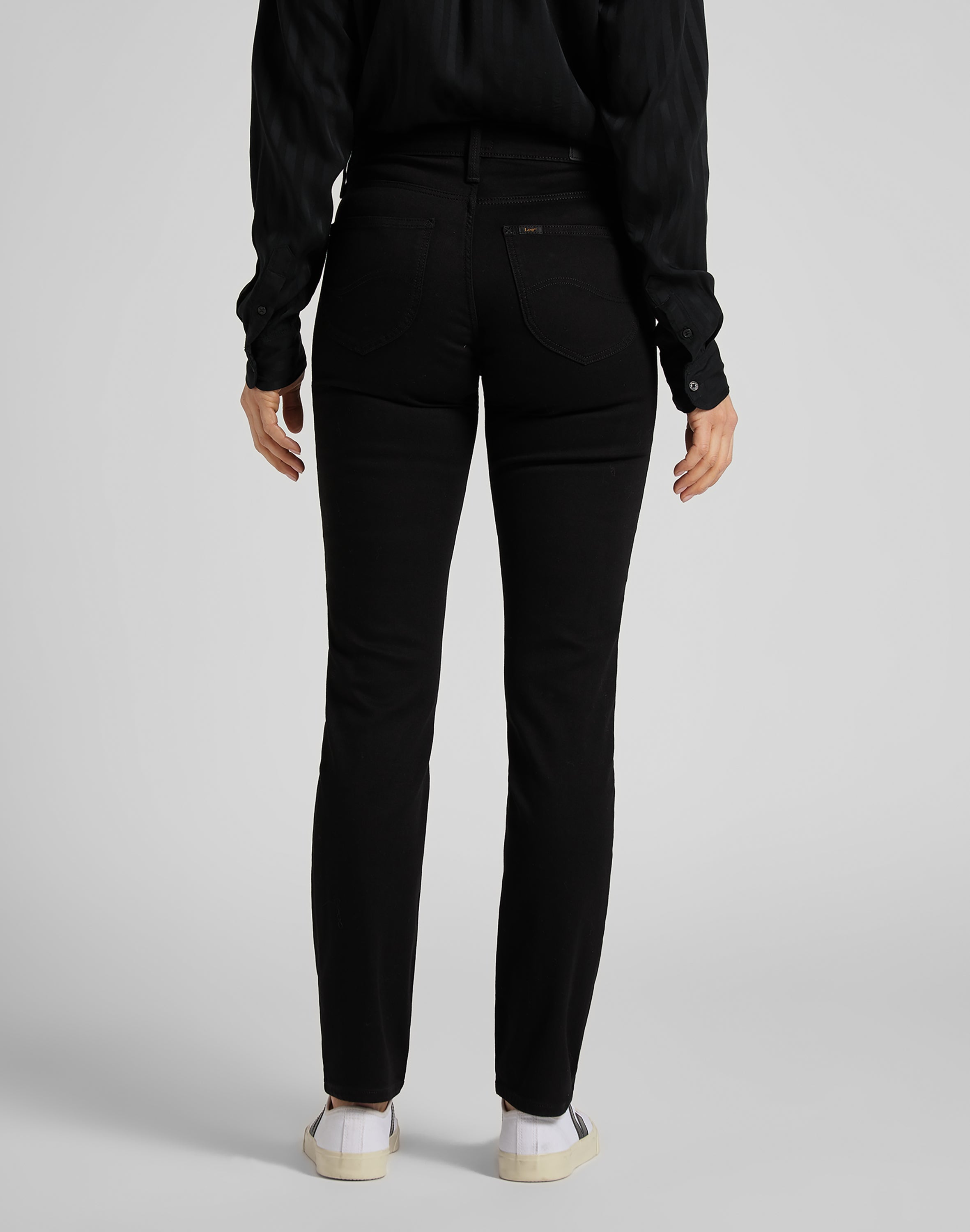 Elly in jeans con risciacquo nero Lee