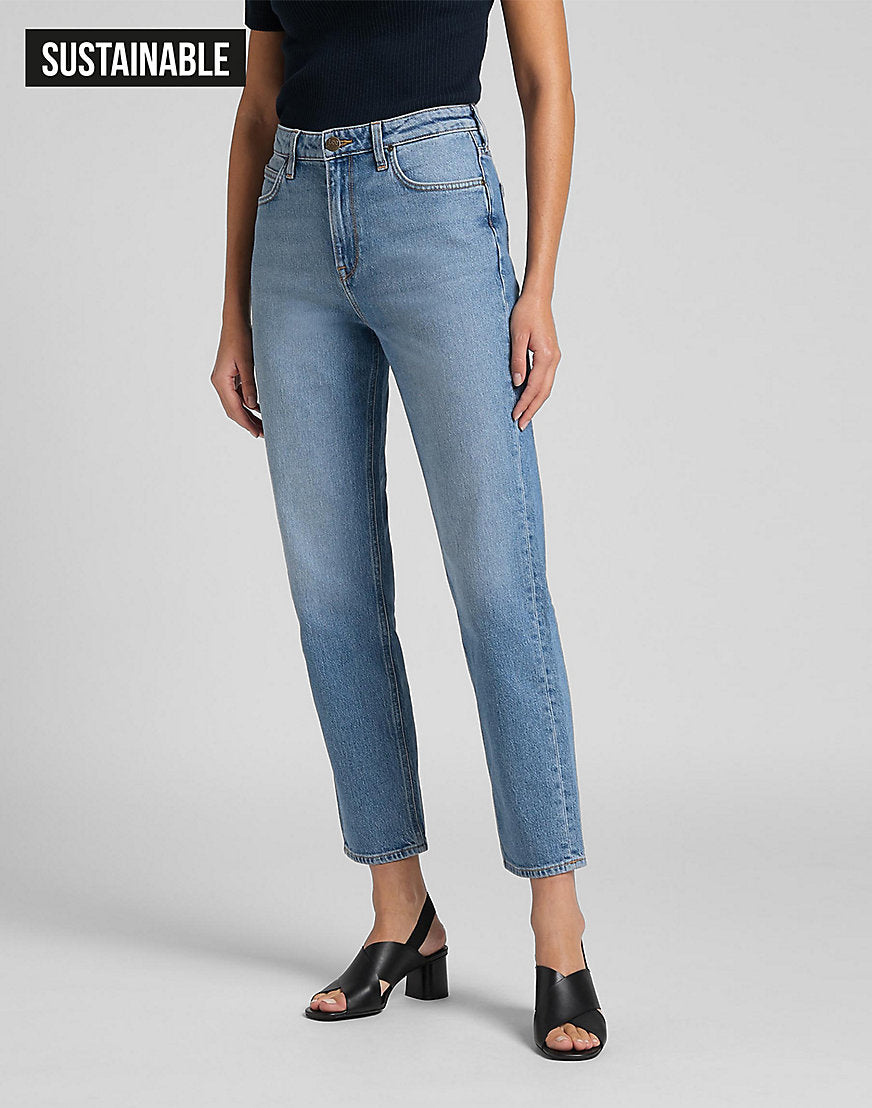 Carol in jeans Mid Soho Lee