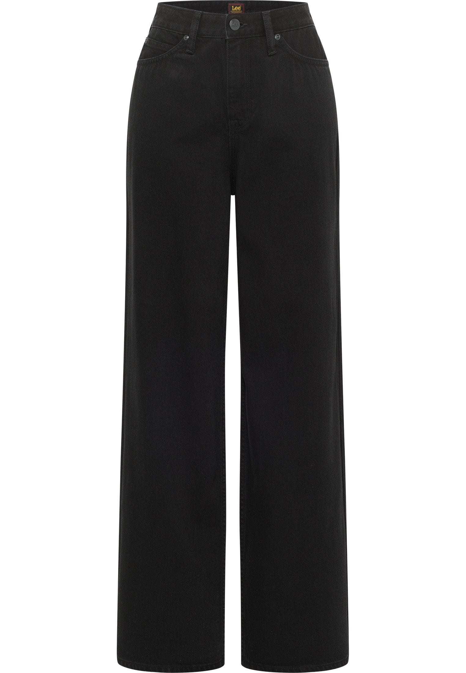 Stella A Line in jeans neri puliti Lee