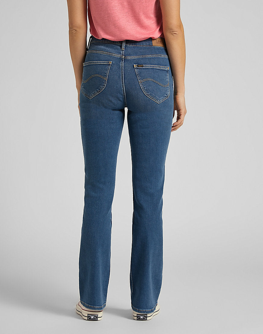 Bootcut Breese in jeans Martha di media usura Lee
