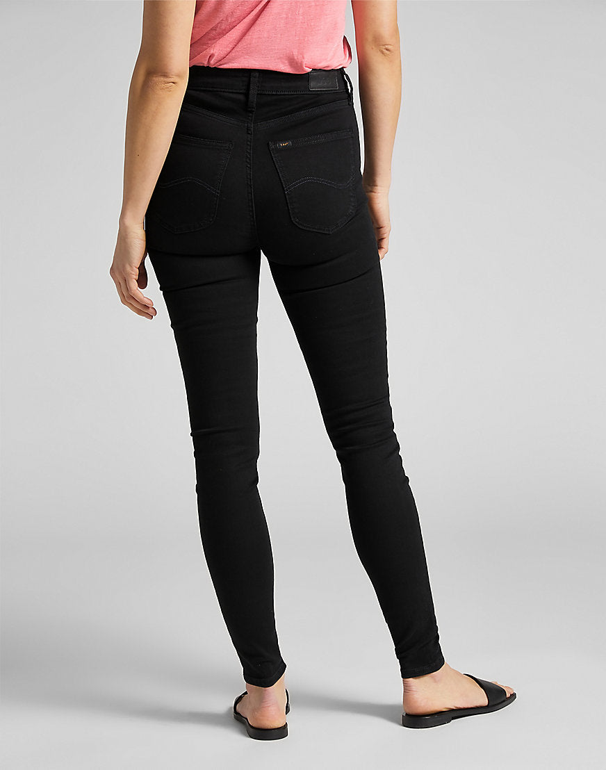 Ivy in jeans con risciacquo nero Lee