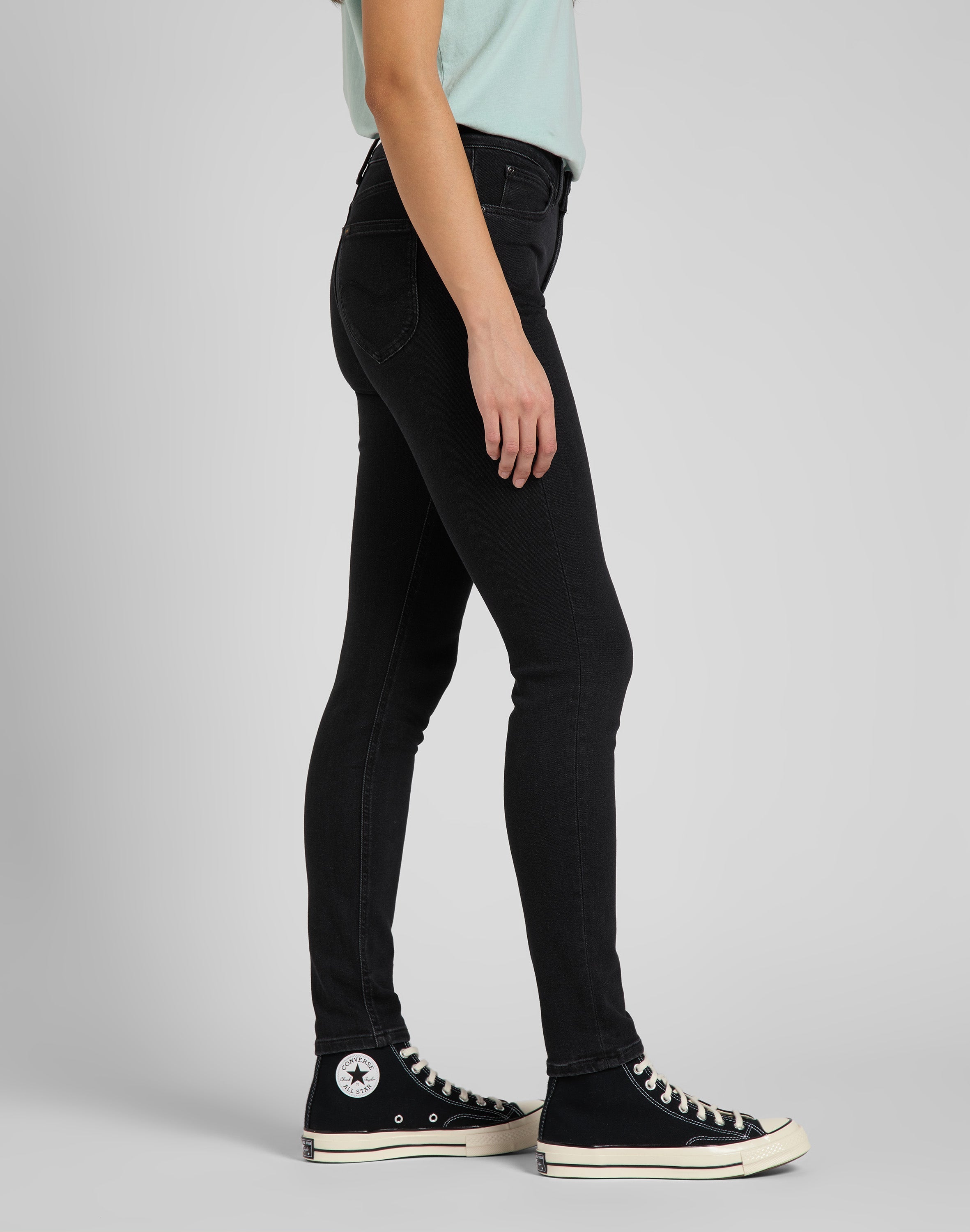 Foreverfit in jeans neri Avery Lee