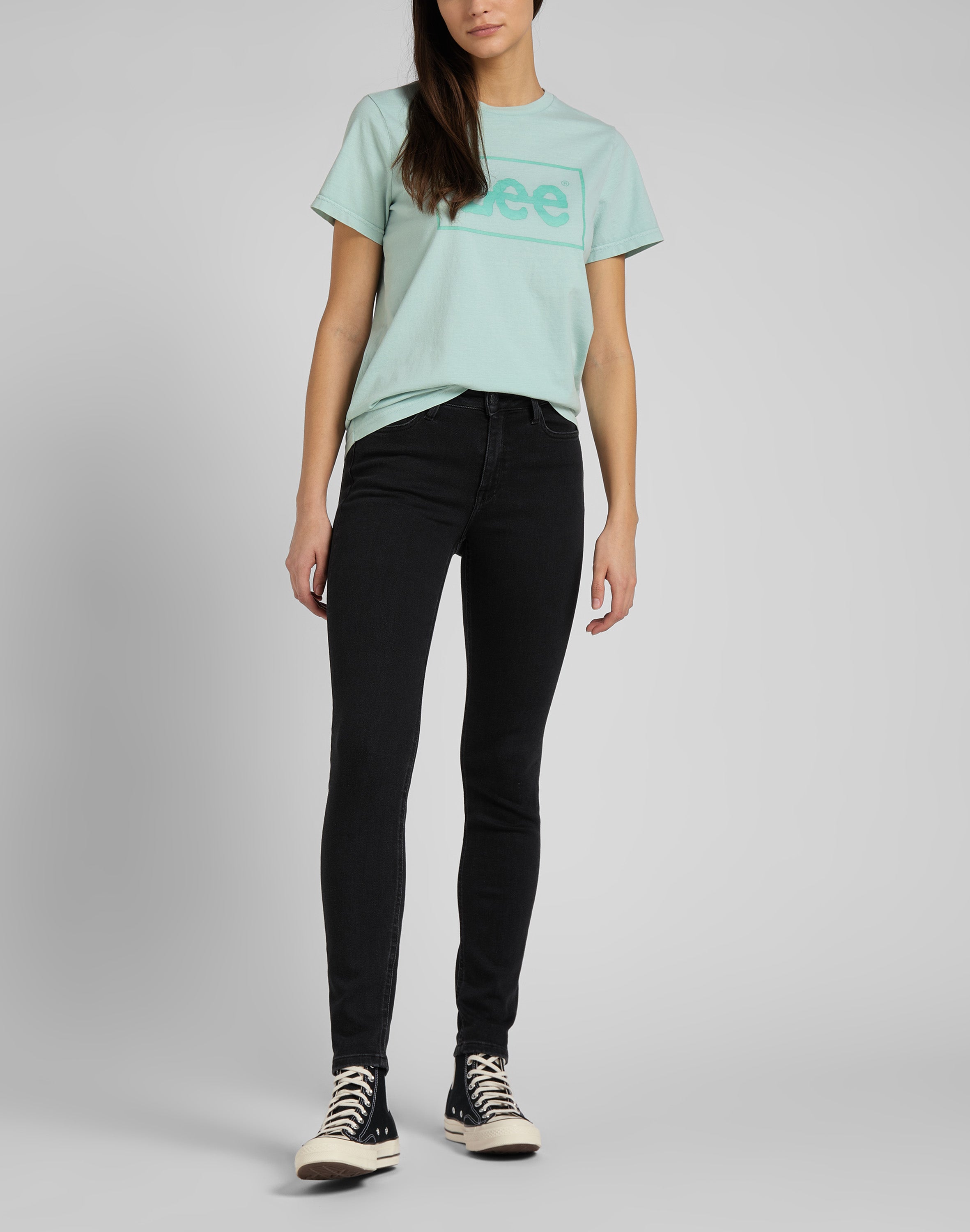 Foreverfit in jeans neri Avery Lee