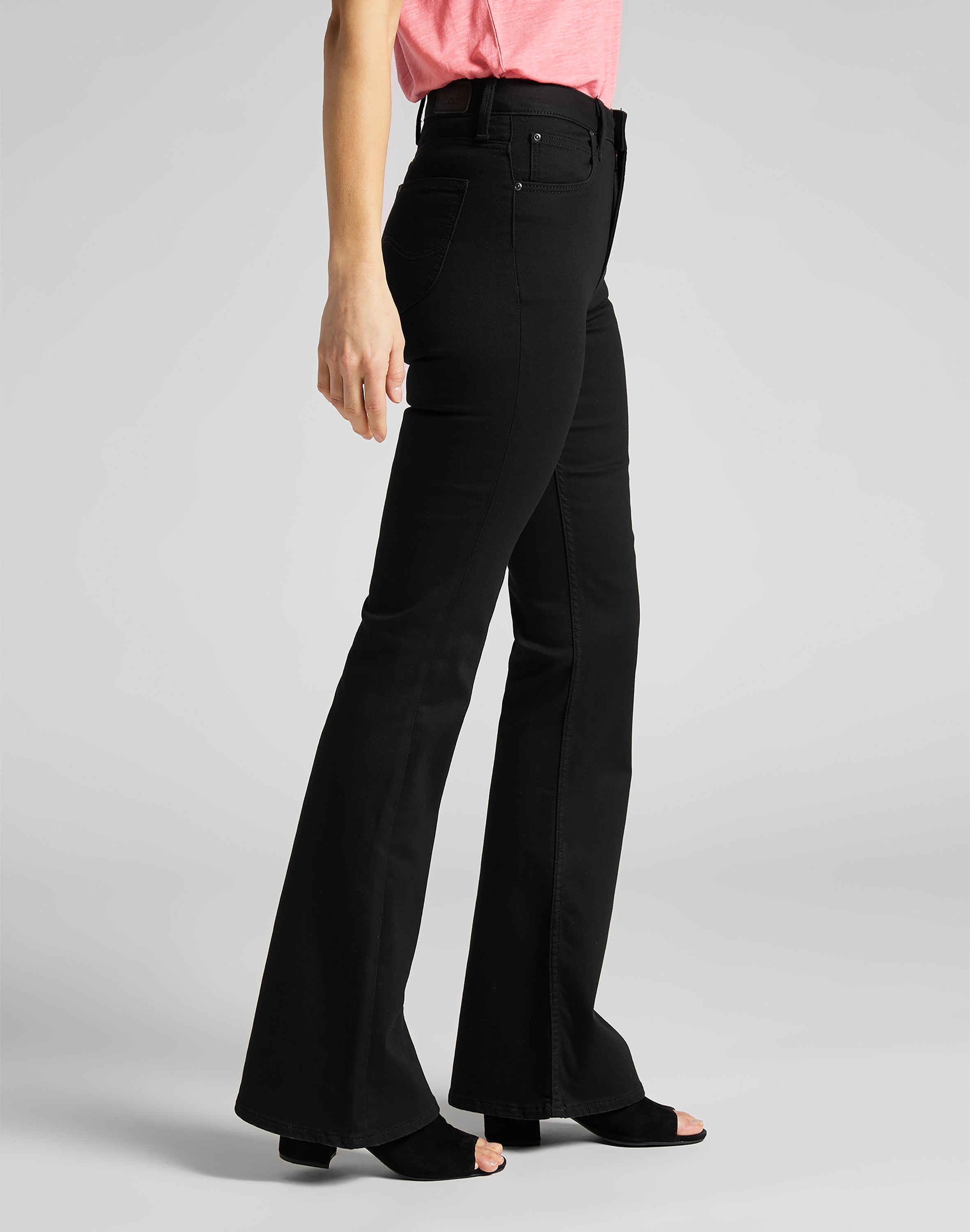 Breese in jeans con risciacquo nero Lee