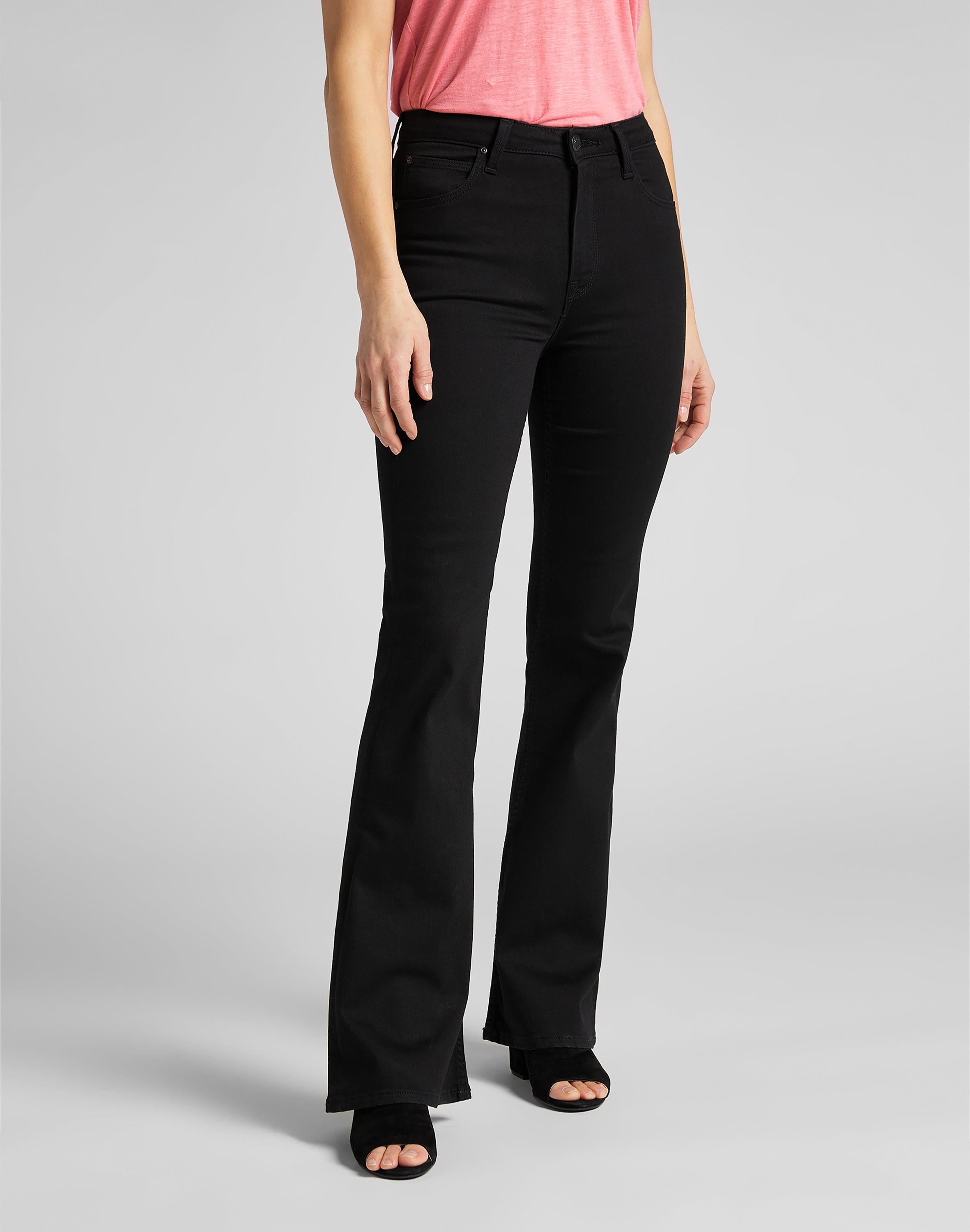 Breese in jeans con risciacquo nero Lee