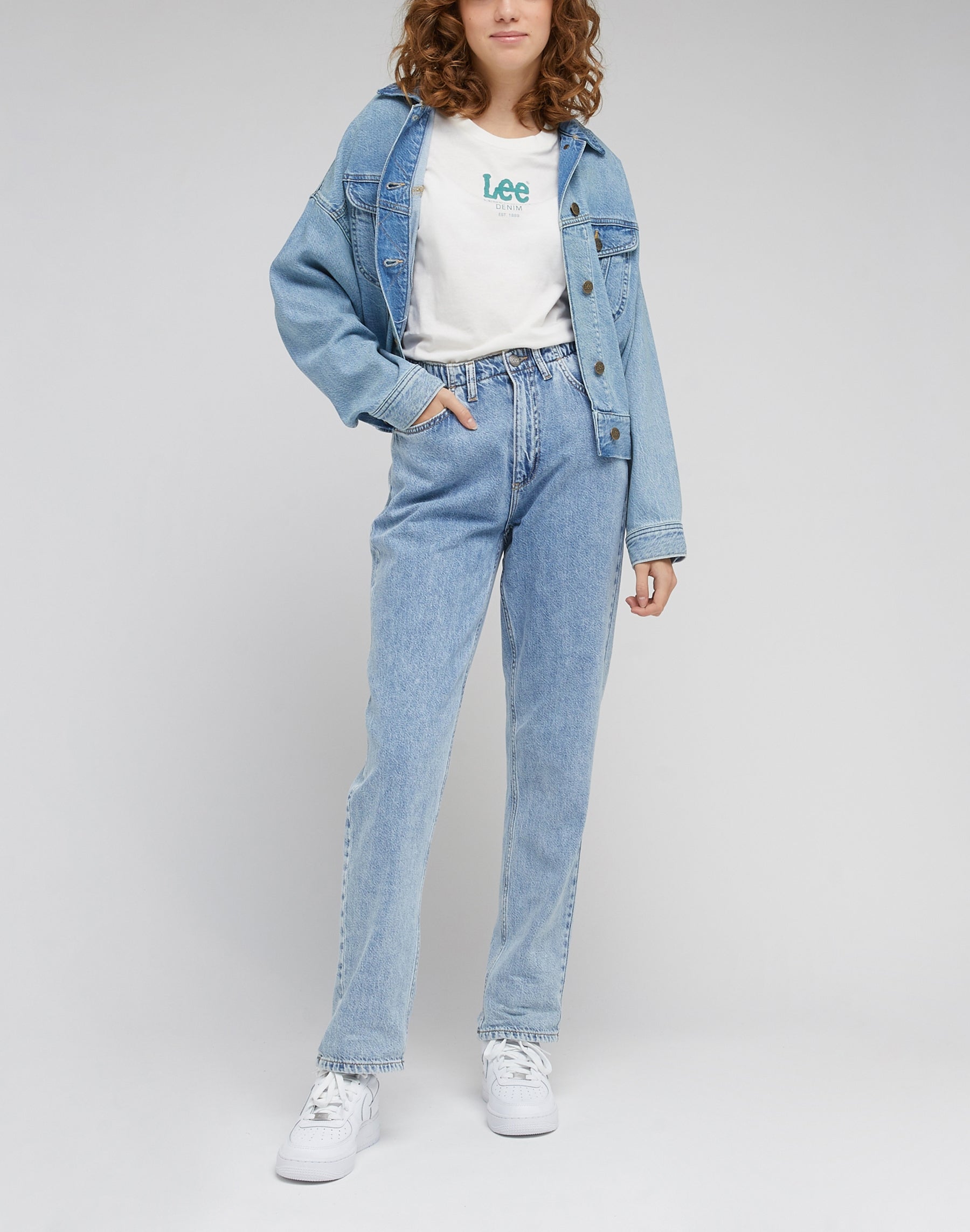 Carol elasticizzata in jeans leggeri Sanctuary Lee