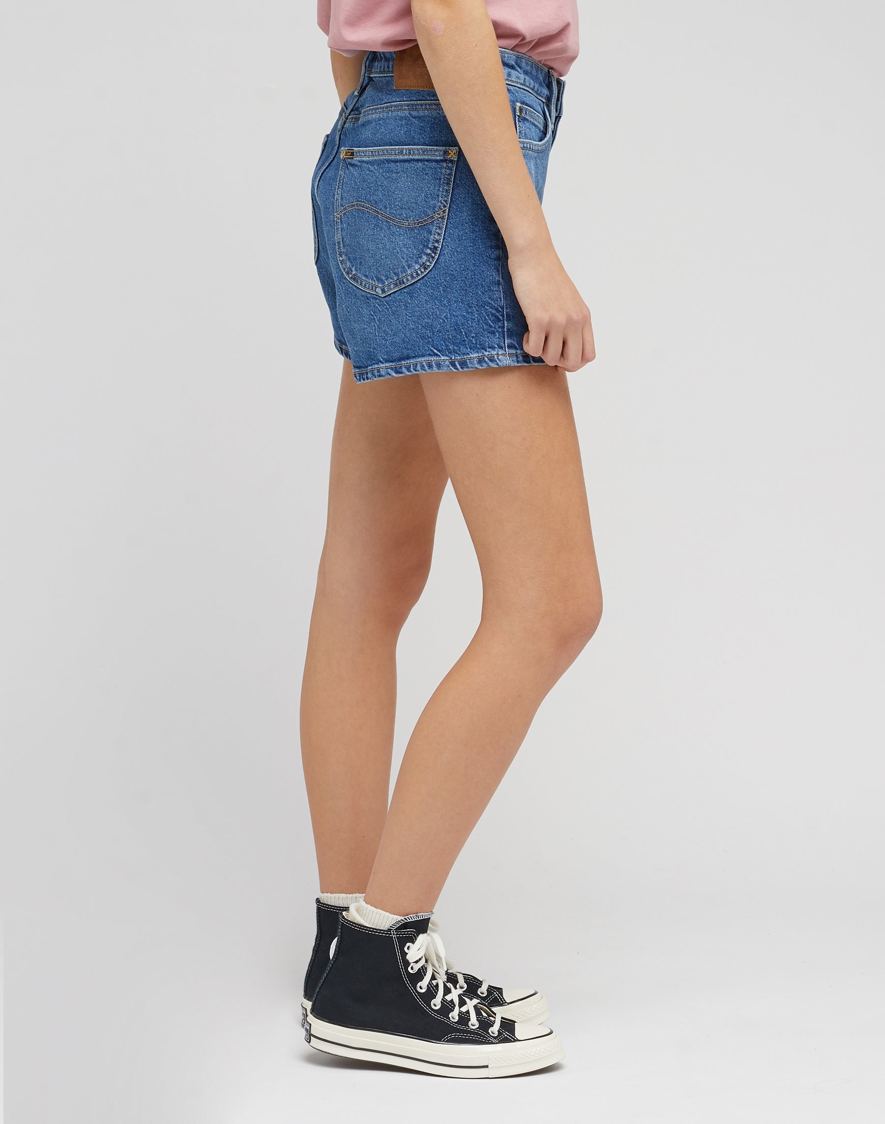 Pantaloncini Carol in Speed Jean blu Lee
