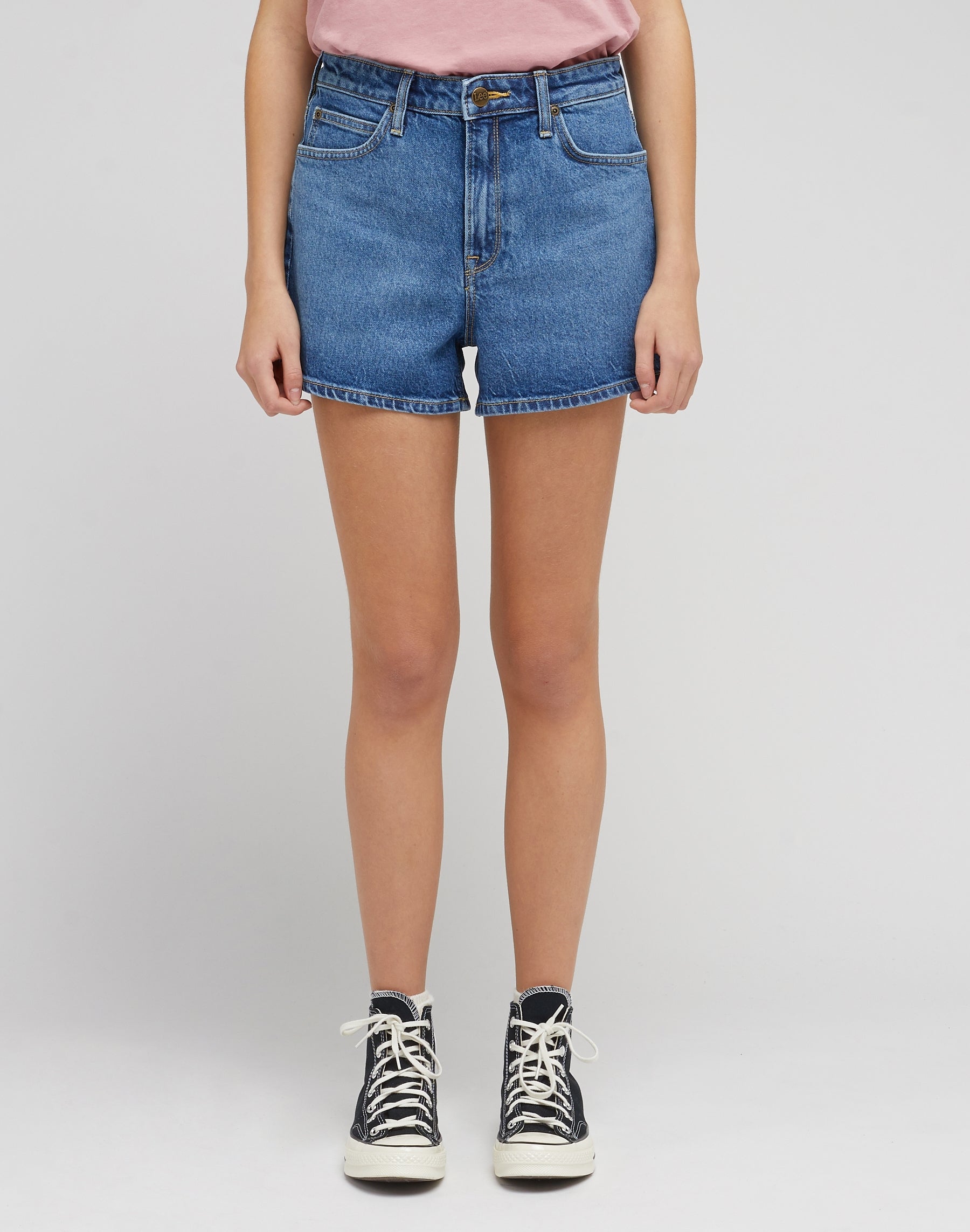 Pantaloncini Carol in Speed Jean blu Lee
