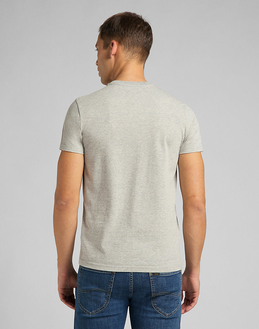 Magliette Twin Pack Crew in Greymele Navy Lee