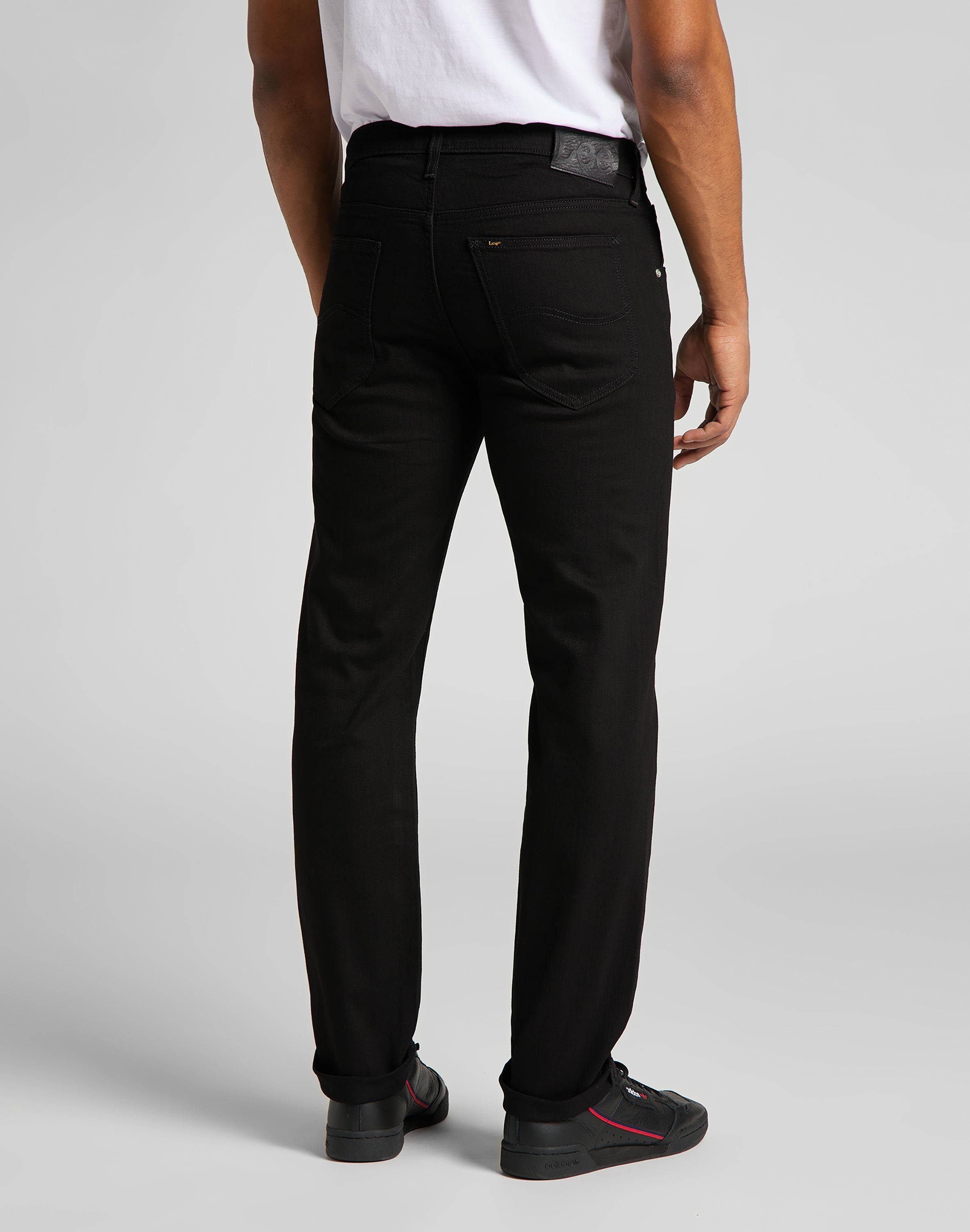 Daren Zip Fly in jeans neri puliti Lee
