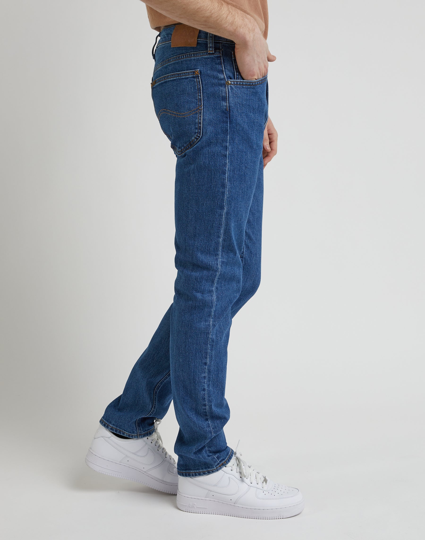 Daren Zip Fly in jeans Stoneage Mid Lee