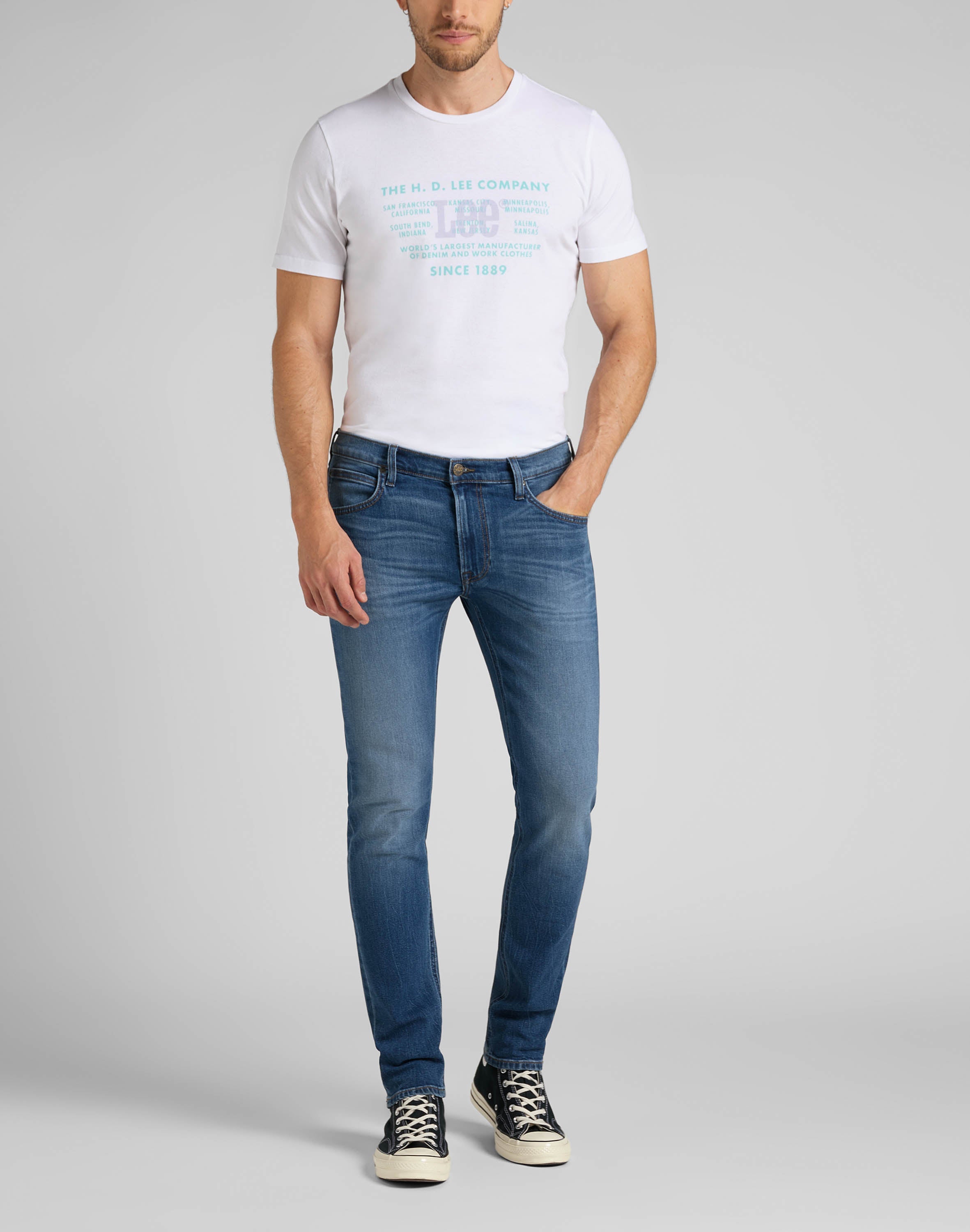Luke in jeans freschi Lee