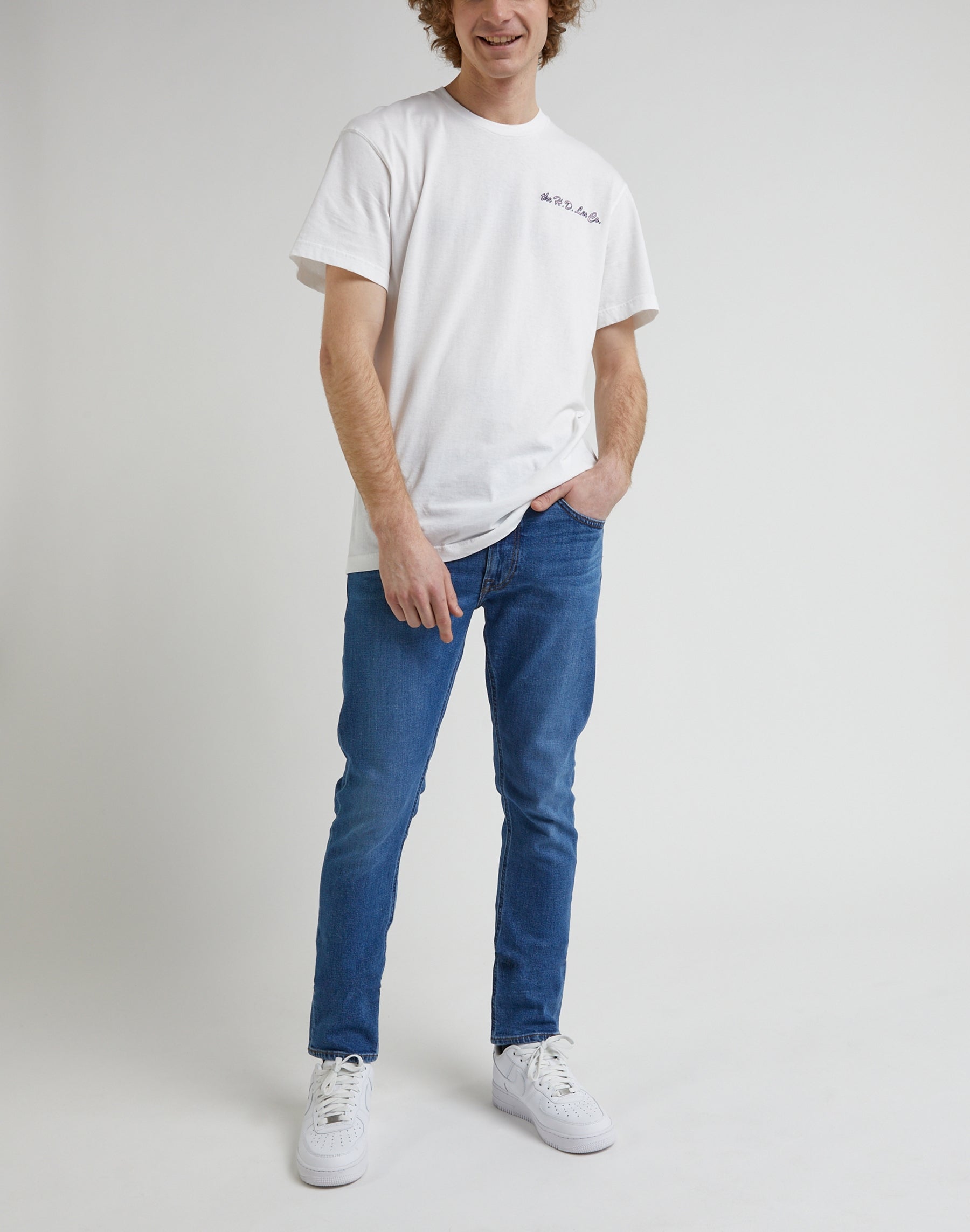 Luke in jeans medi Blue Shadow Lee