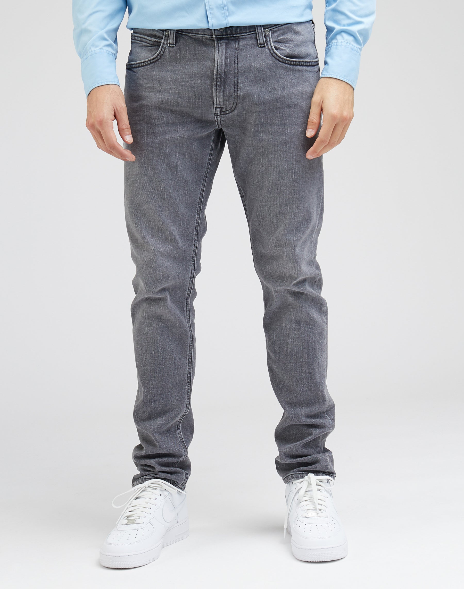 Jeans Luke Low Stretch in grigio End Lee