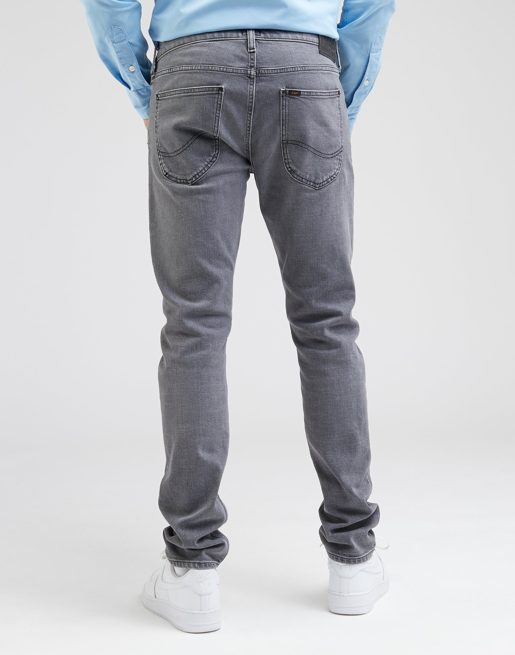 Jeans Luke Low Stretch in grigio End Lee